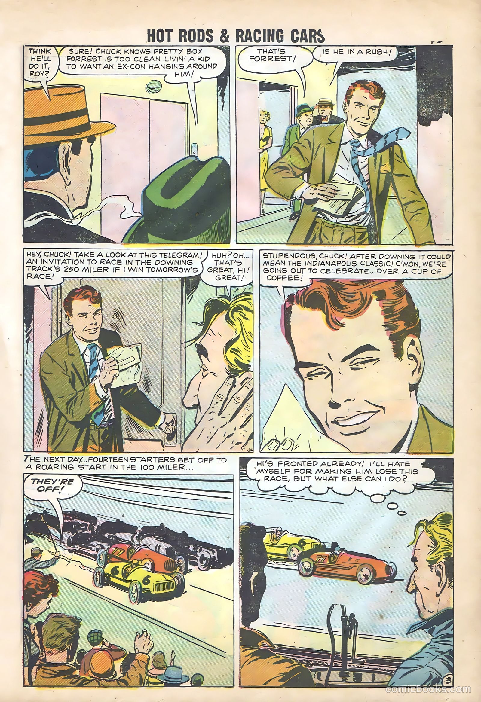 Hot Rods and Racing Cars #35 — page 45 of 68