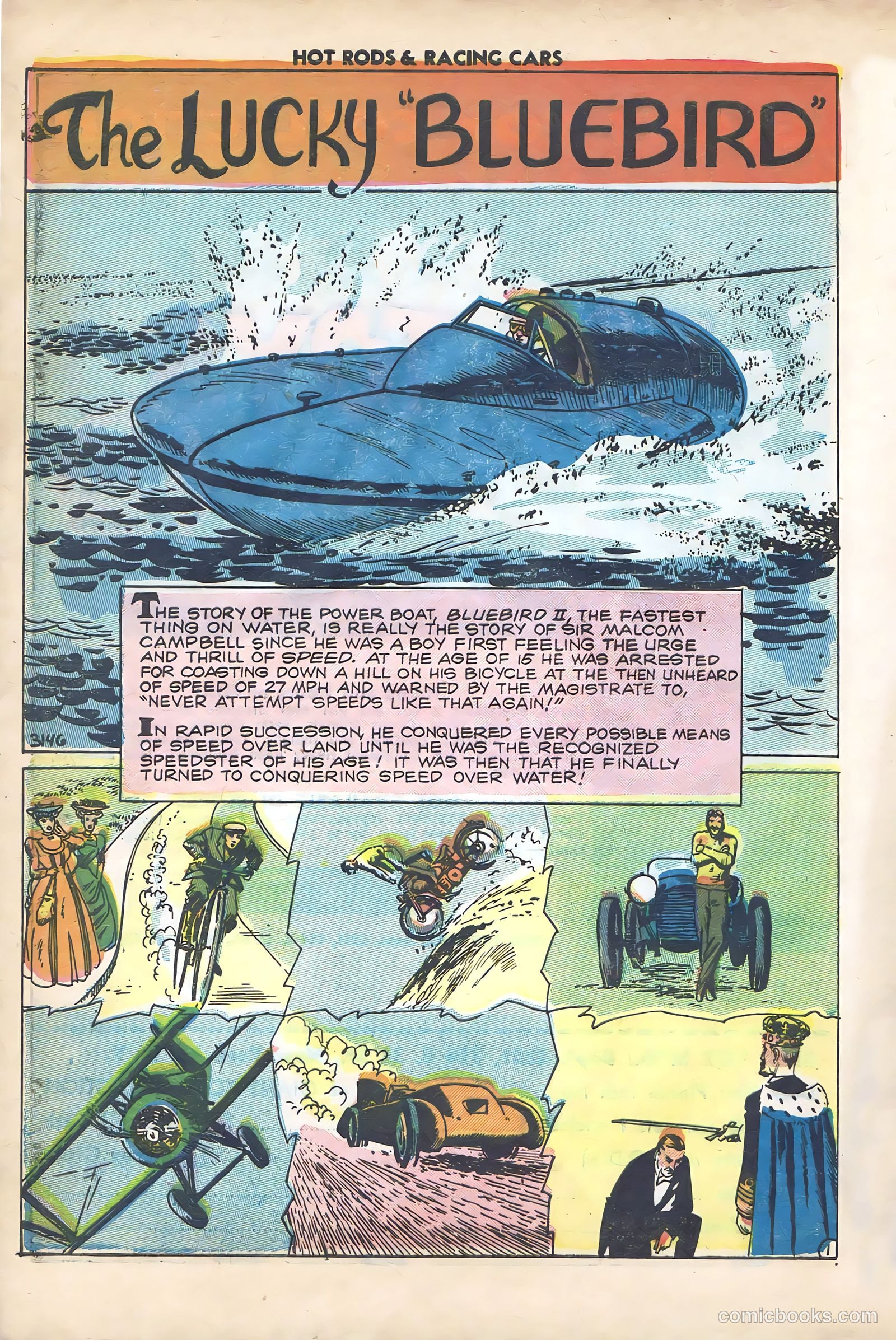Hot Rods and Racing Cars #35 — page 52 of 68