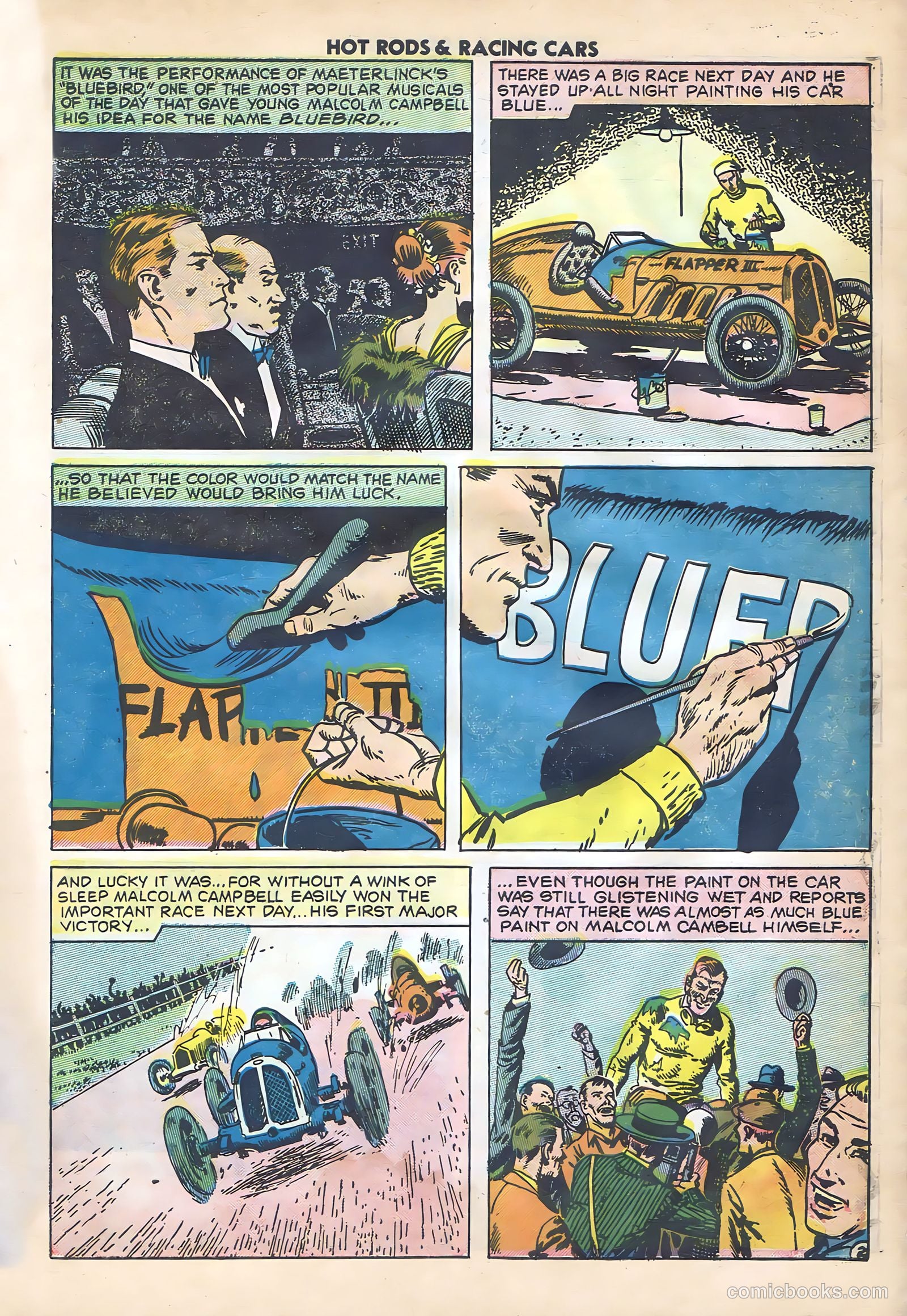 Hot Rods and Racing Cars #35 — page 53 of 68