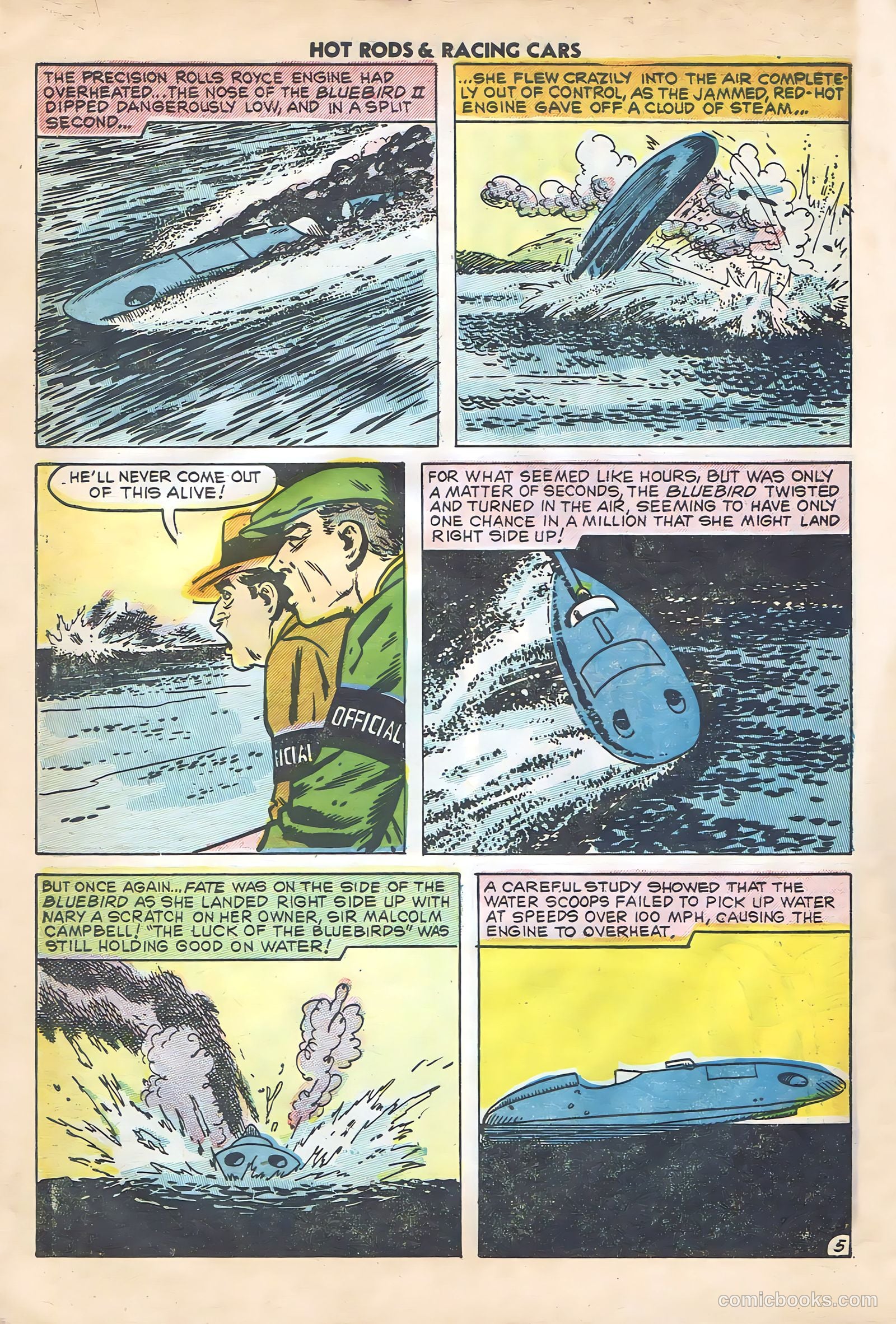 Hot Rods and Racing Cars #35 — page 56 of 68