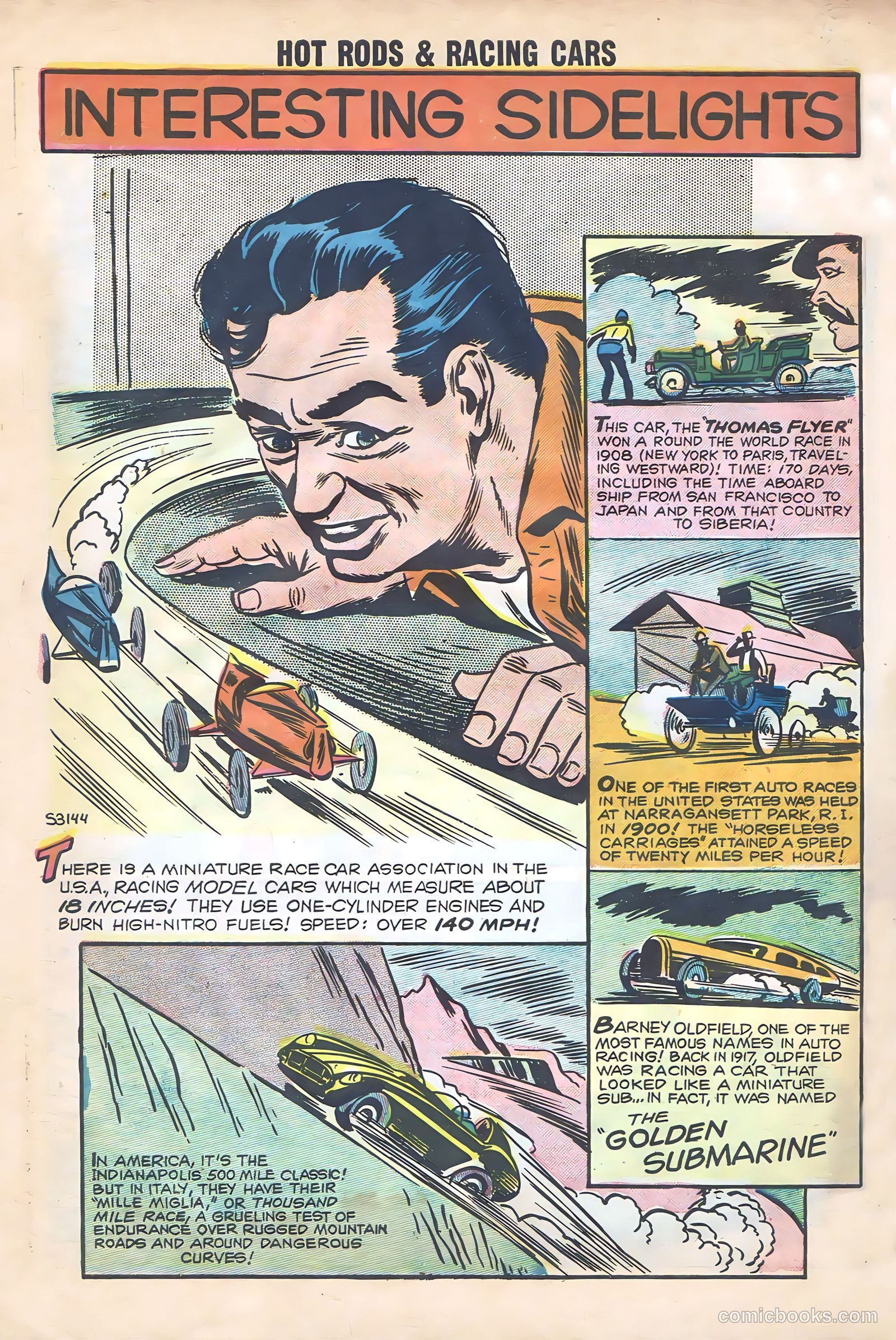 Hot Rods and Racing Cars #35 — page 58 of 68
