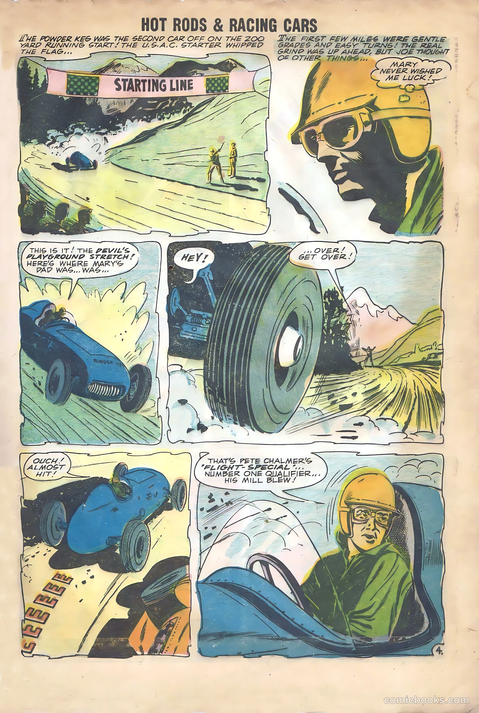 Hot Rods and Racing Cars #35 — page 63 of 68