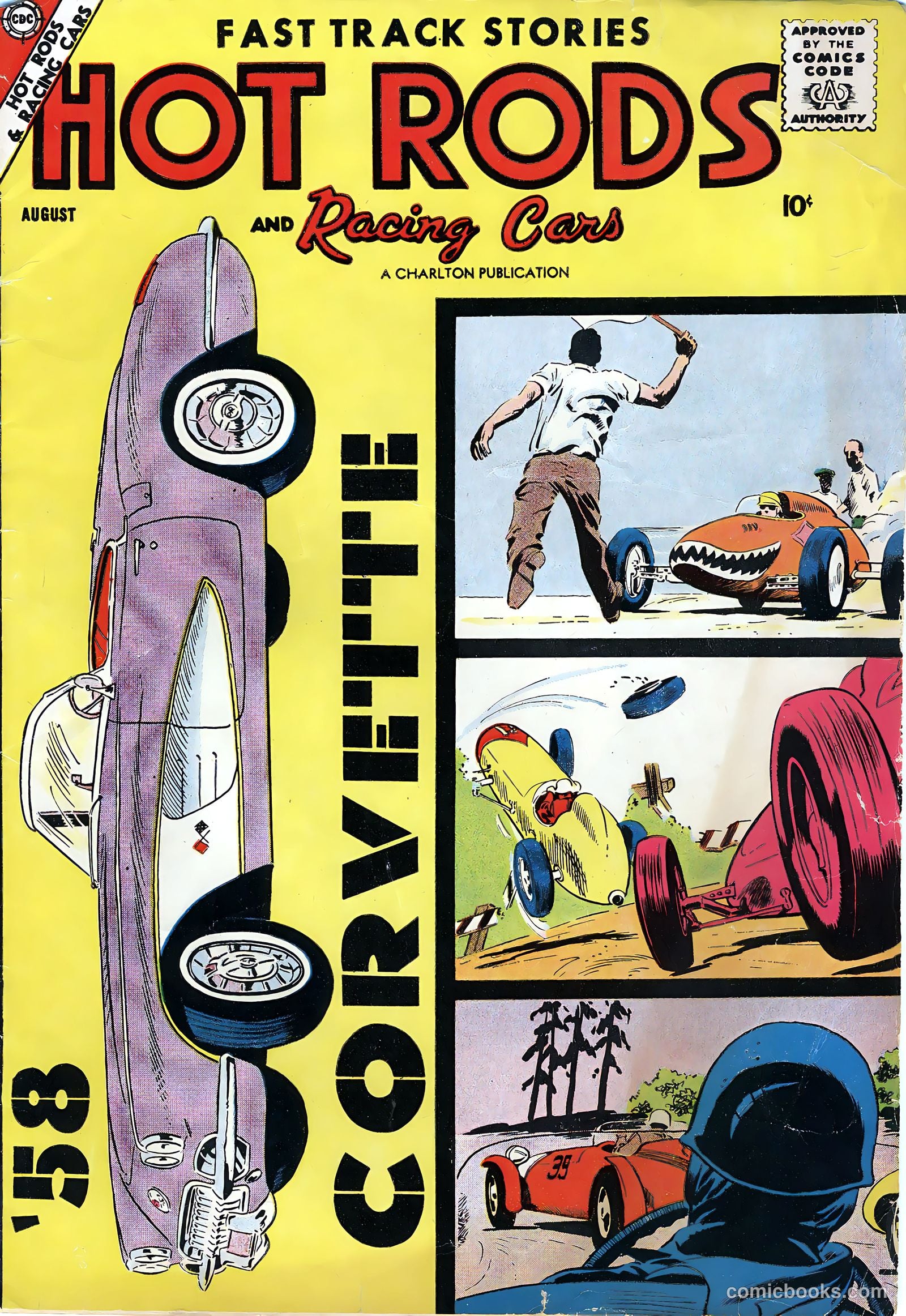Hot Rods and Racing Cars #36 — page 1 of 36