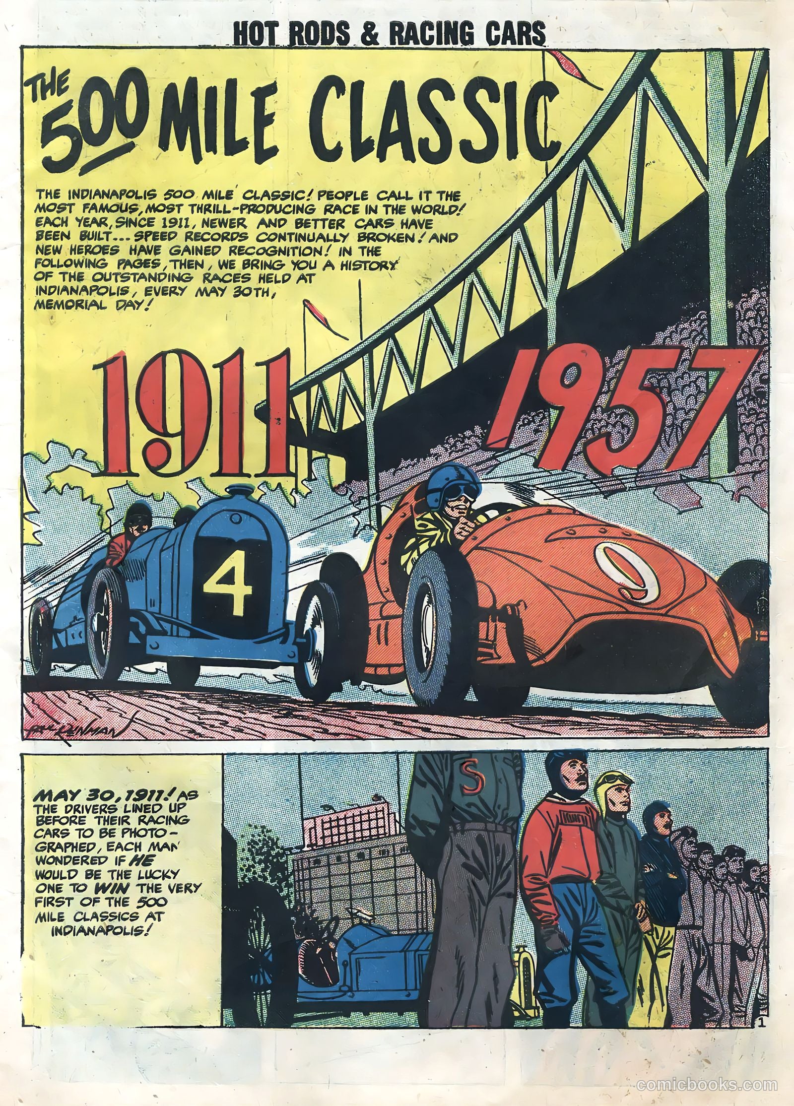 Hot Rods and Racing Cars #36 — page 3 of 36