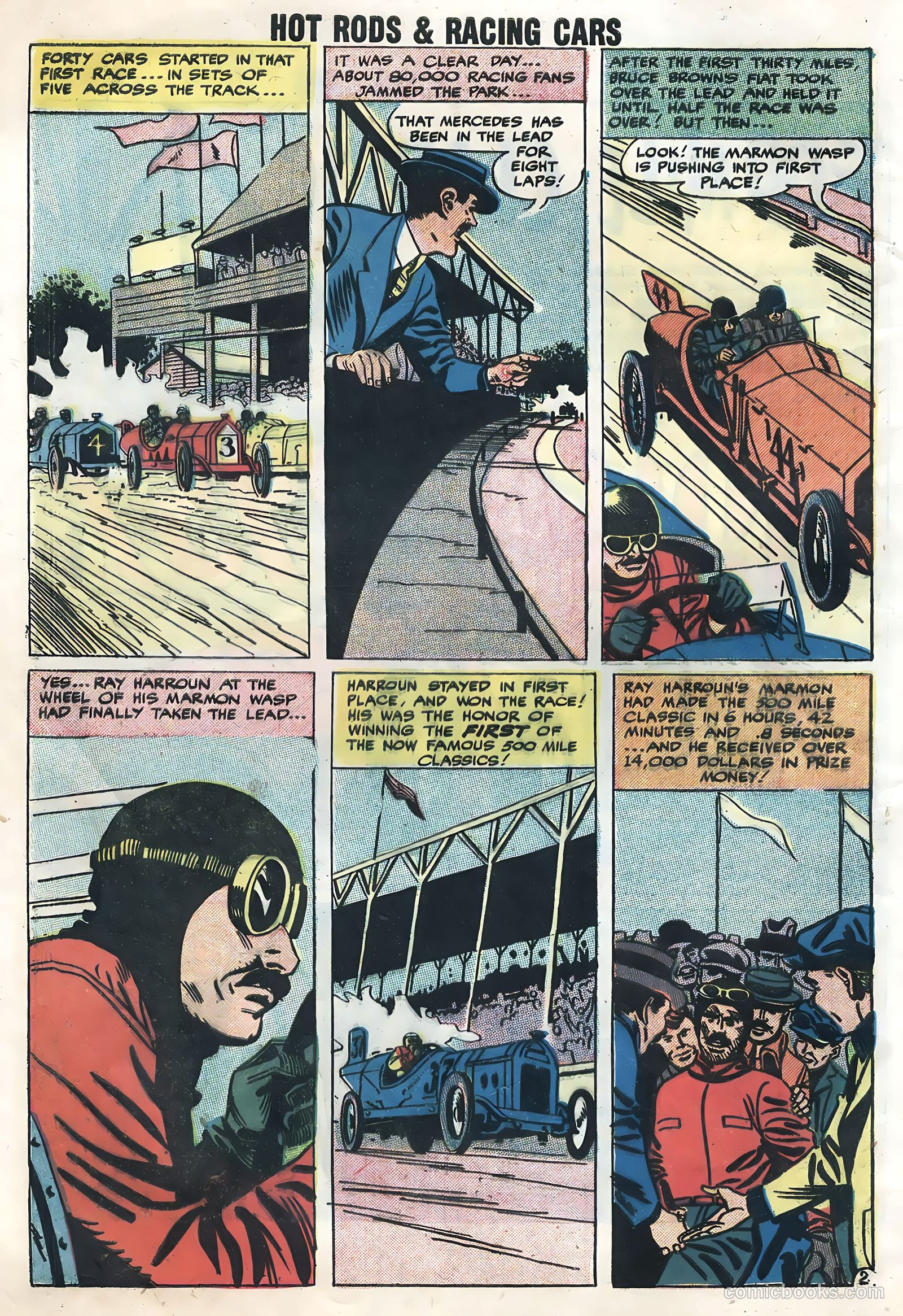 Hot Rods and Racing Cars #36 — page 4 of 36