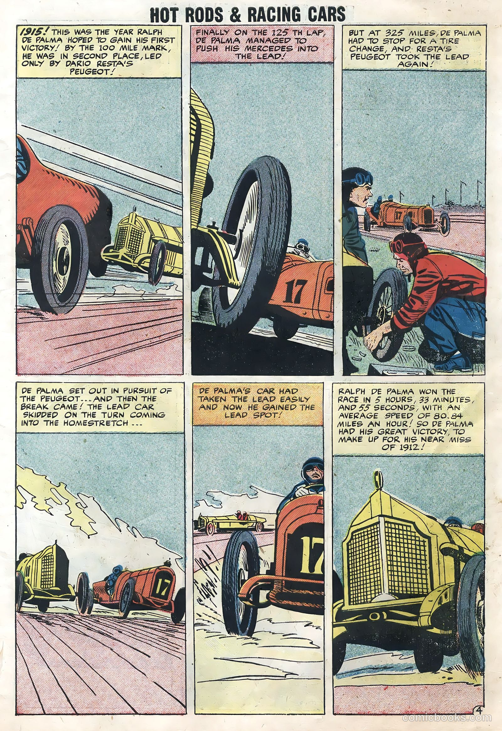 Hot Rods and Racing Cars #36 — page 7 of 36