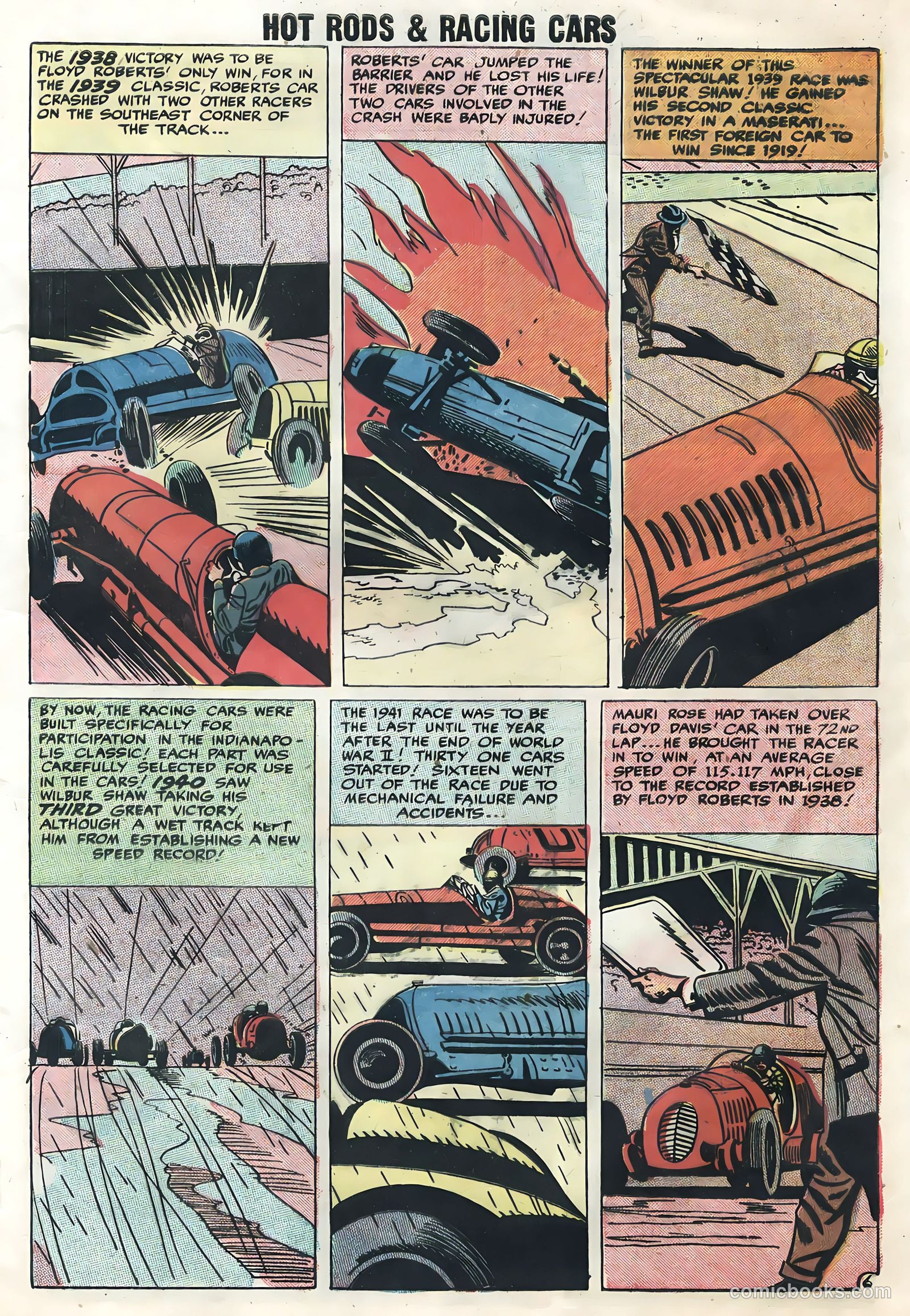 Hot Rods and Racing Cars #36 — page 9 of 36