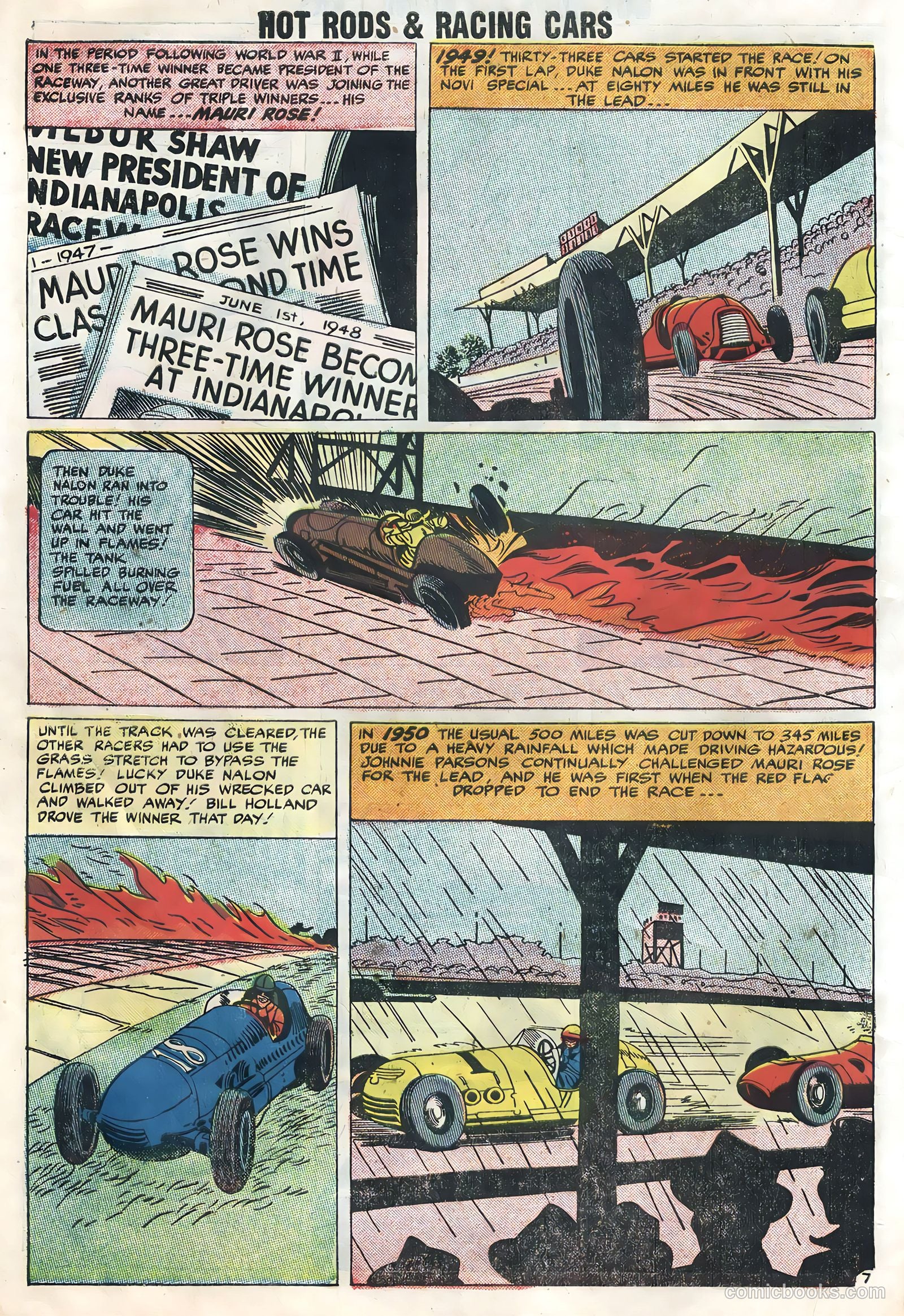 Hot Rods and Racing Cars #36 — page 10 of 36