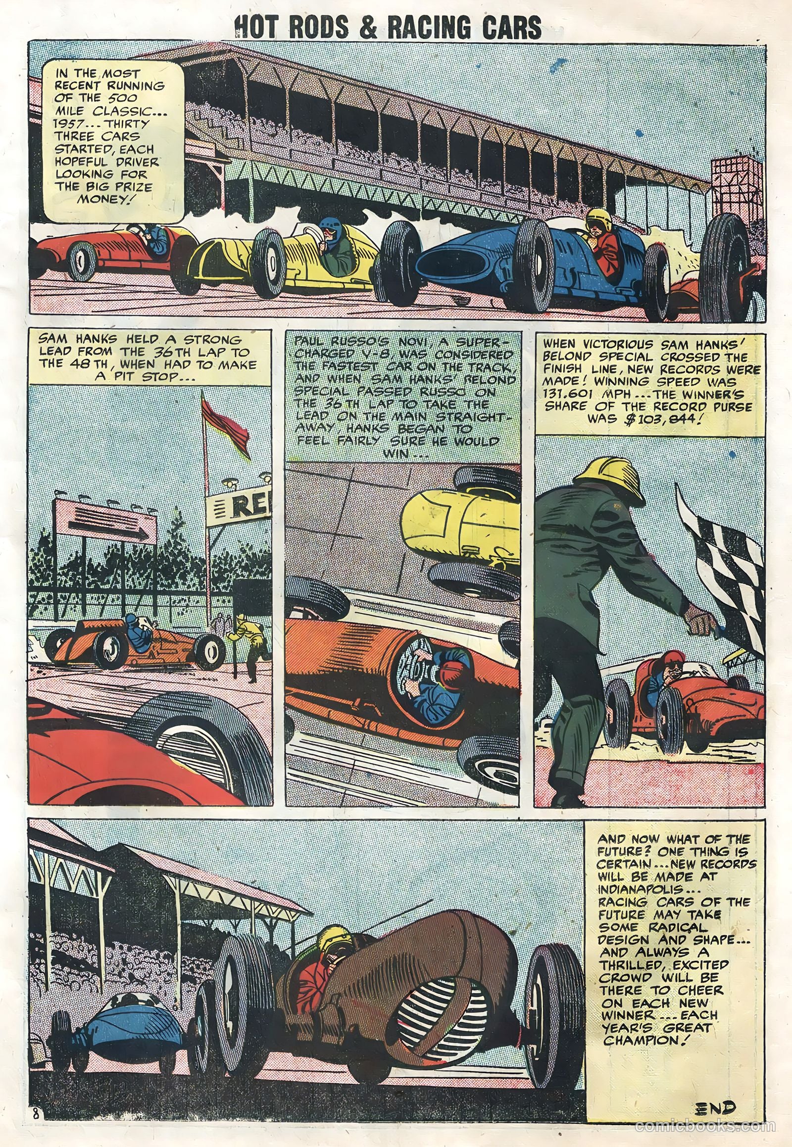 Hot Rods and Racing Cars #36 — page 11 of 36