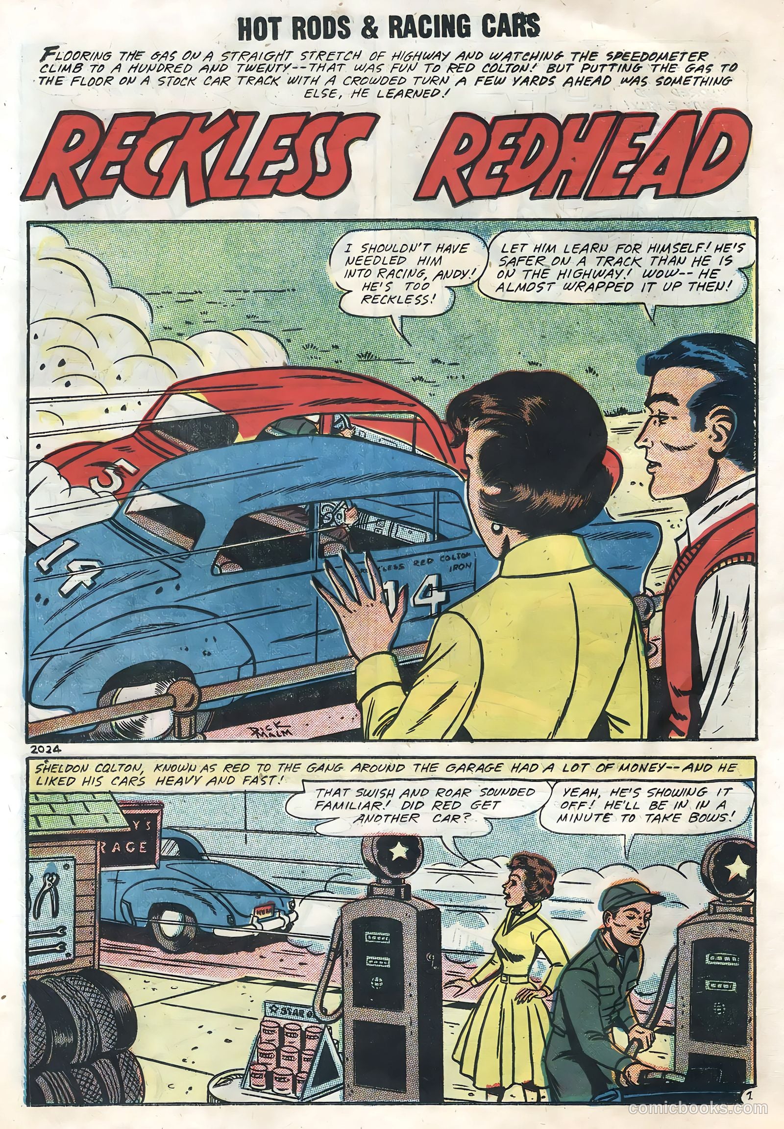 Hot Rods and Racing Cars #36 — page 19 of 36