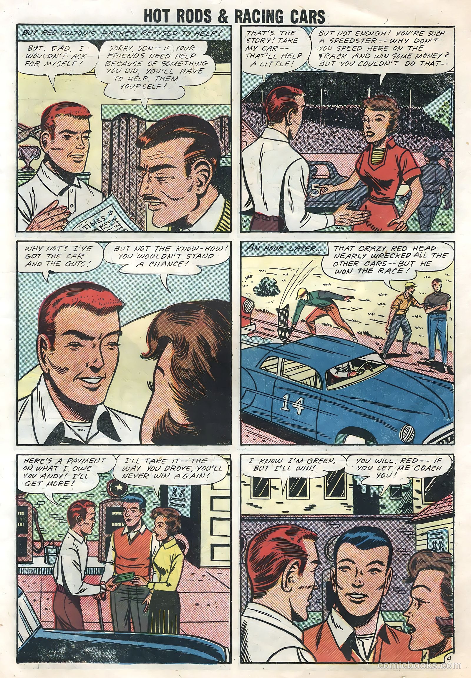 Hot Rods and Racing Cars #36 — page 23 of 36