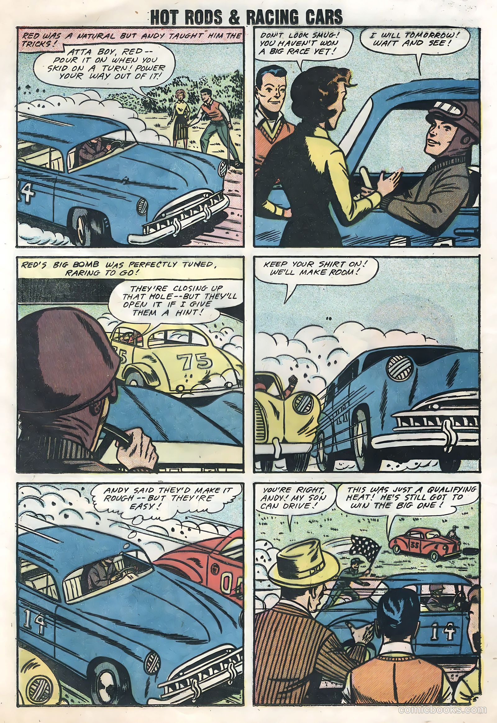 Hot Rods and Racing Cars #36 — page 24 of 36