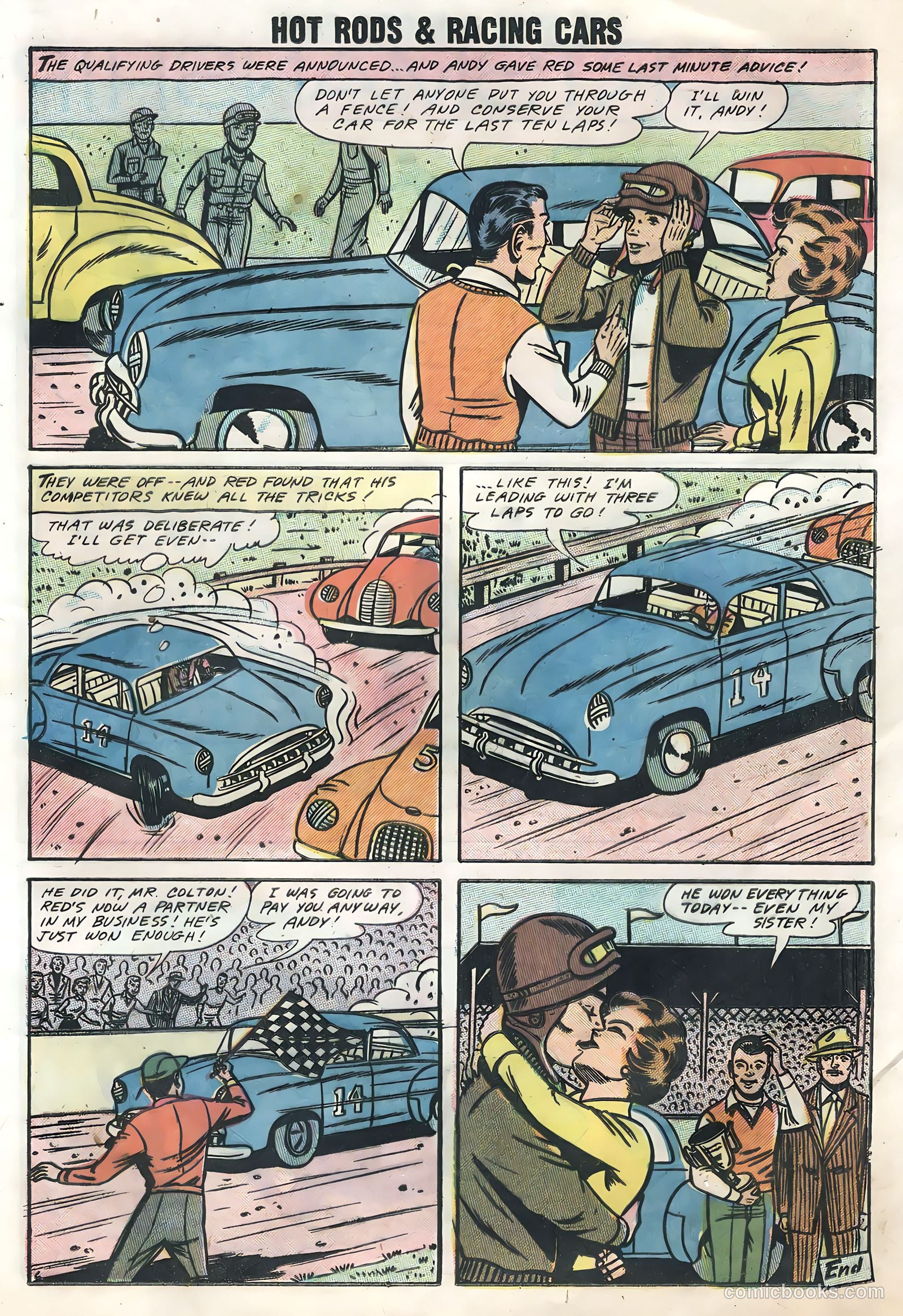 Hot Rods and Racing Cars #36 — page 25 of 36