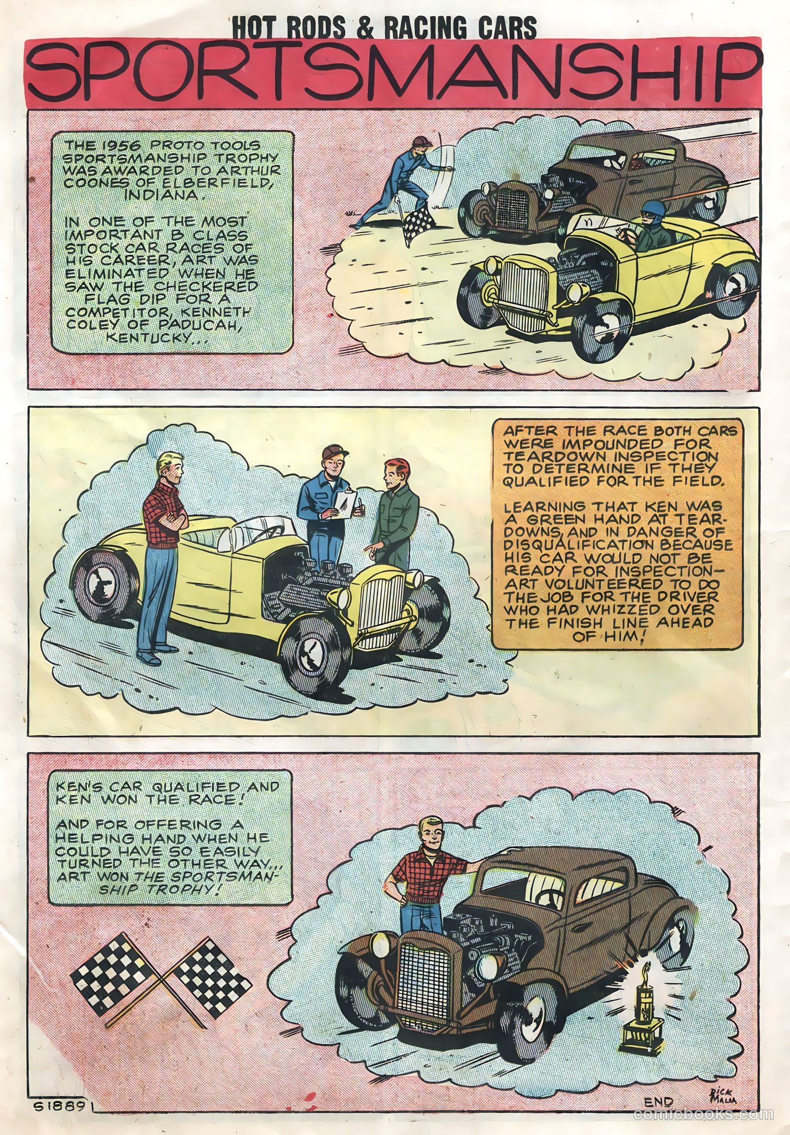 Hot Rods and Racing Cars #36 — page 26 of 36