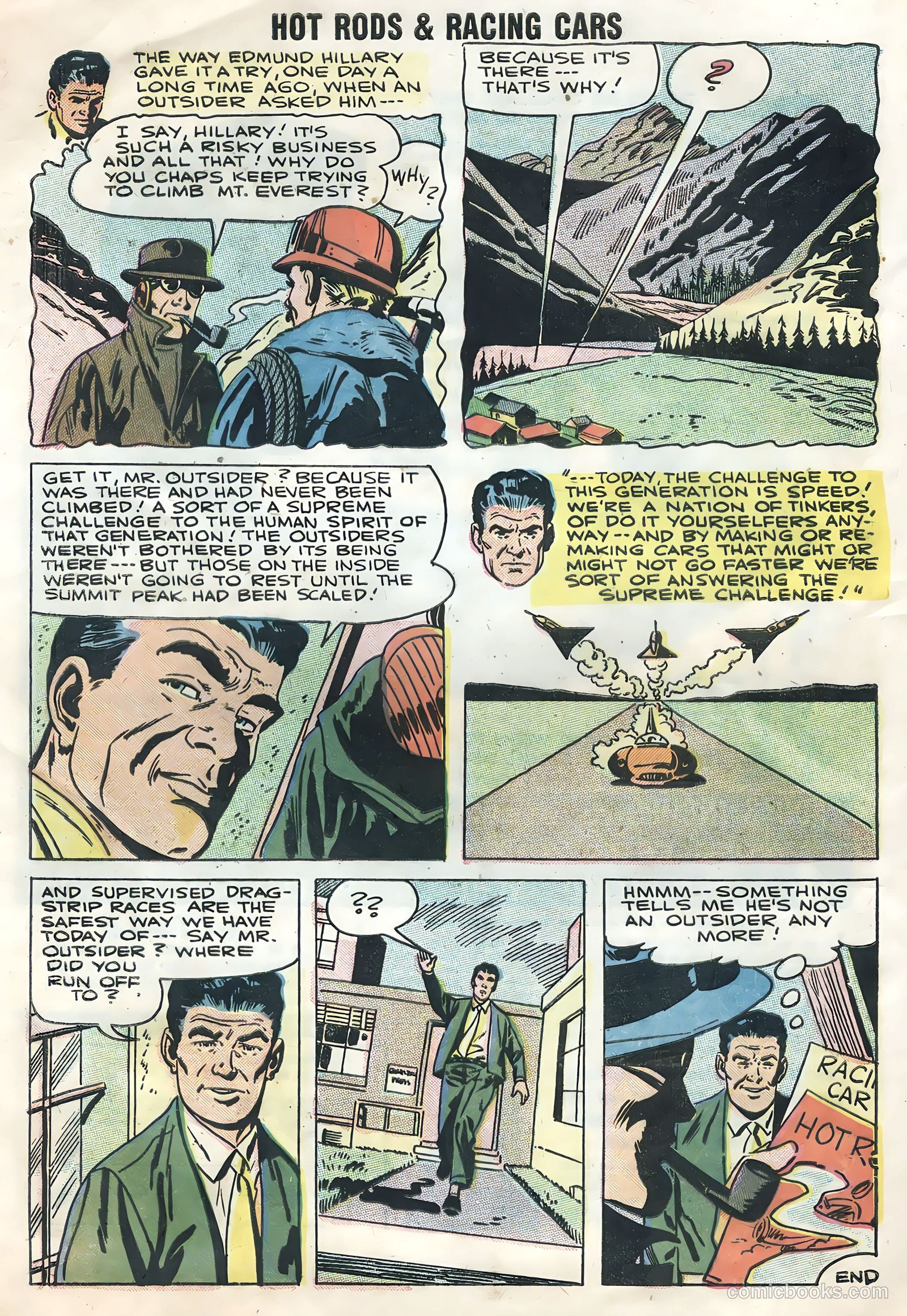 Hot Rods and Racing Cars #36 — page 32 of 36