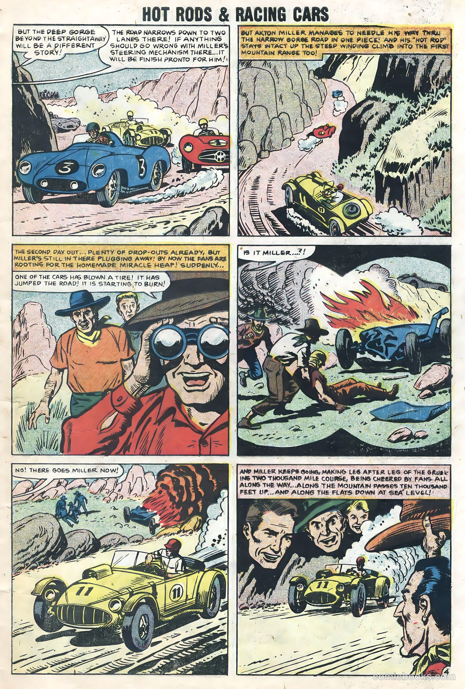 Hot Rods and Racing Cars #37 — page 7 of 36