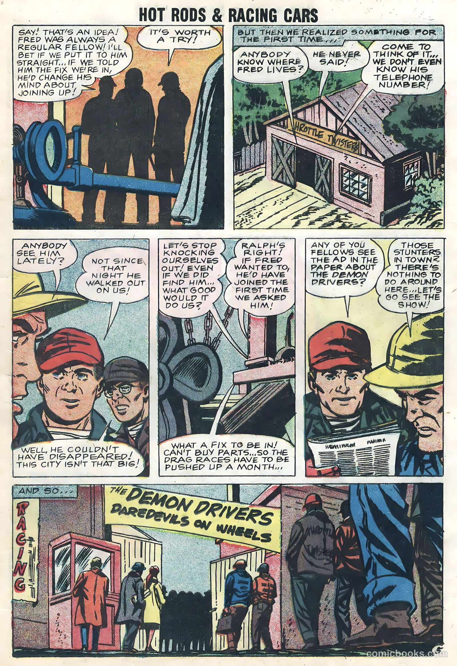 Hot Rods and Racing Cars #37 — page 13 of 36