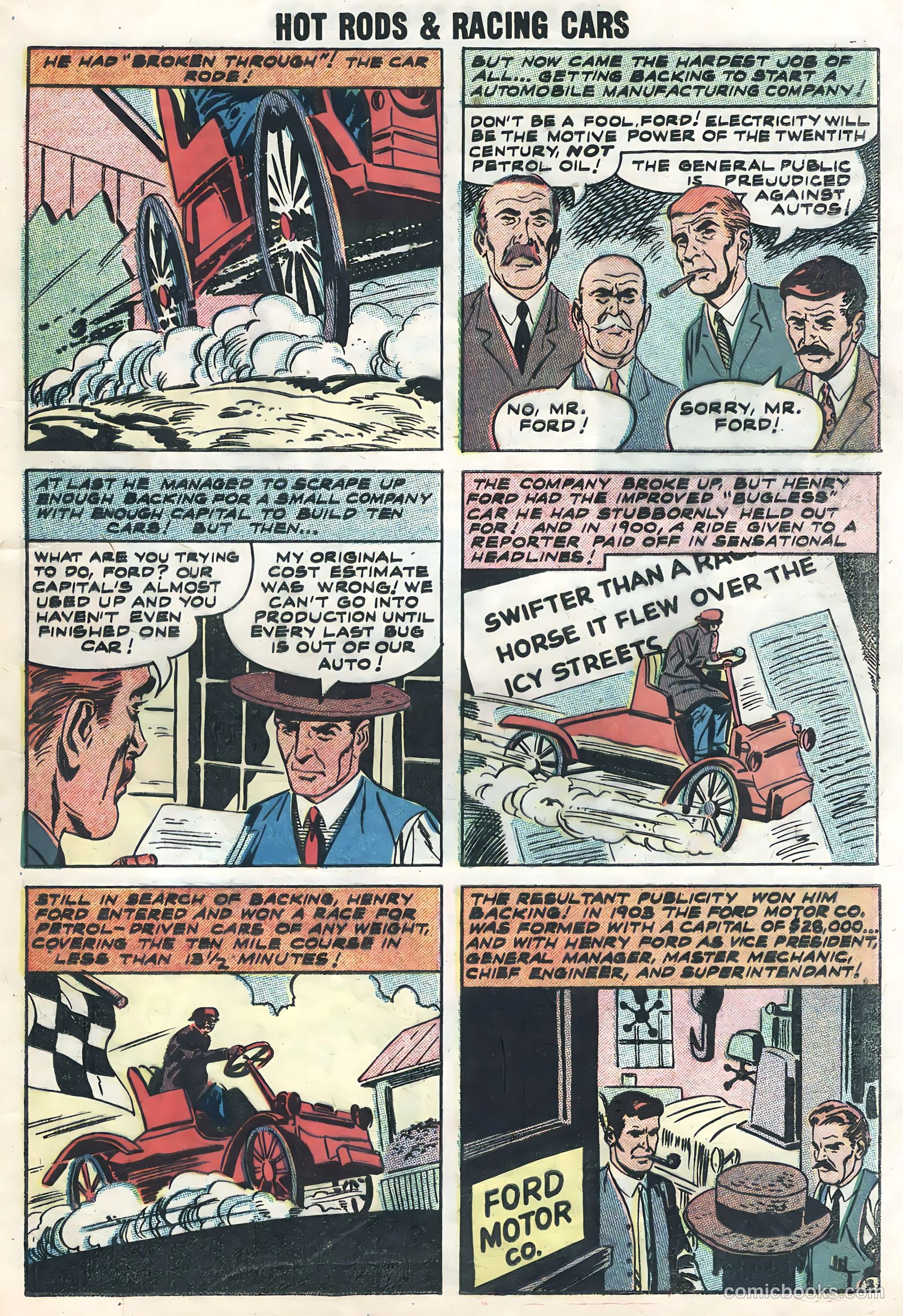 Hot Rods and Racing Cars #37 — page 25 of 36