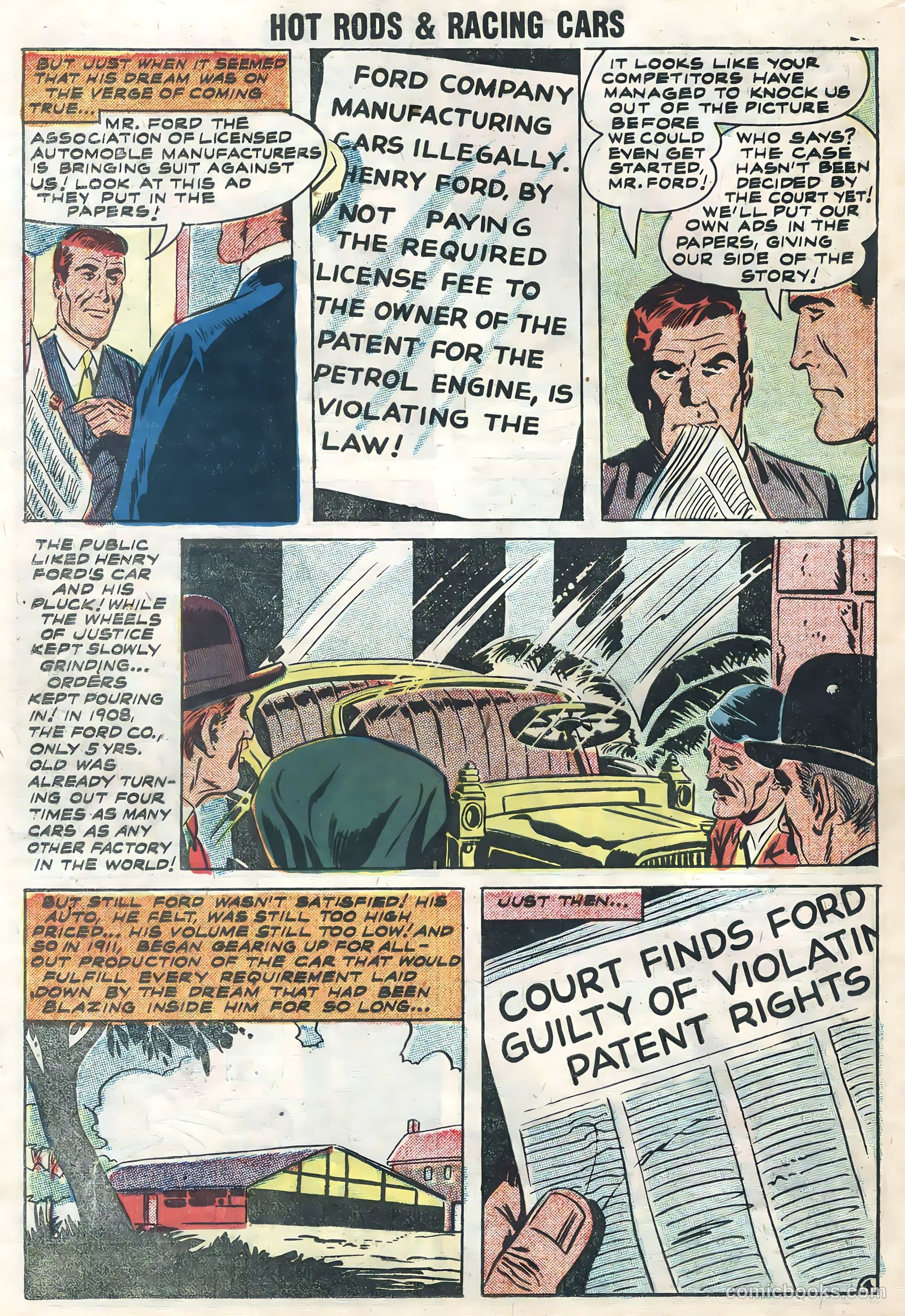 Hot Rods and Racing Cars #37 — page 26 of 36
