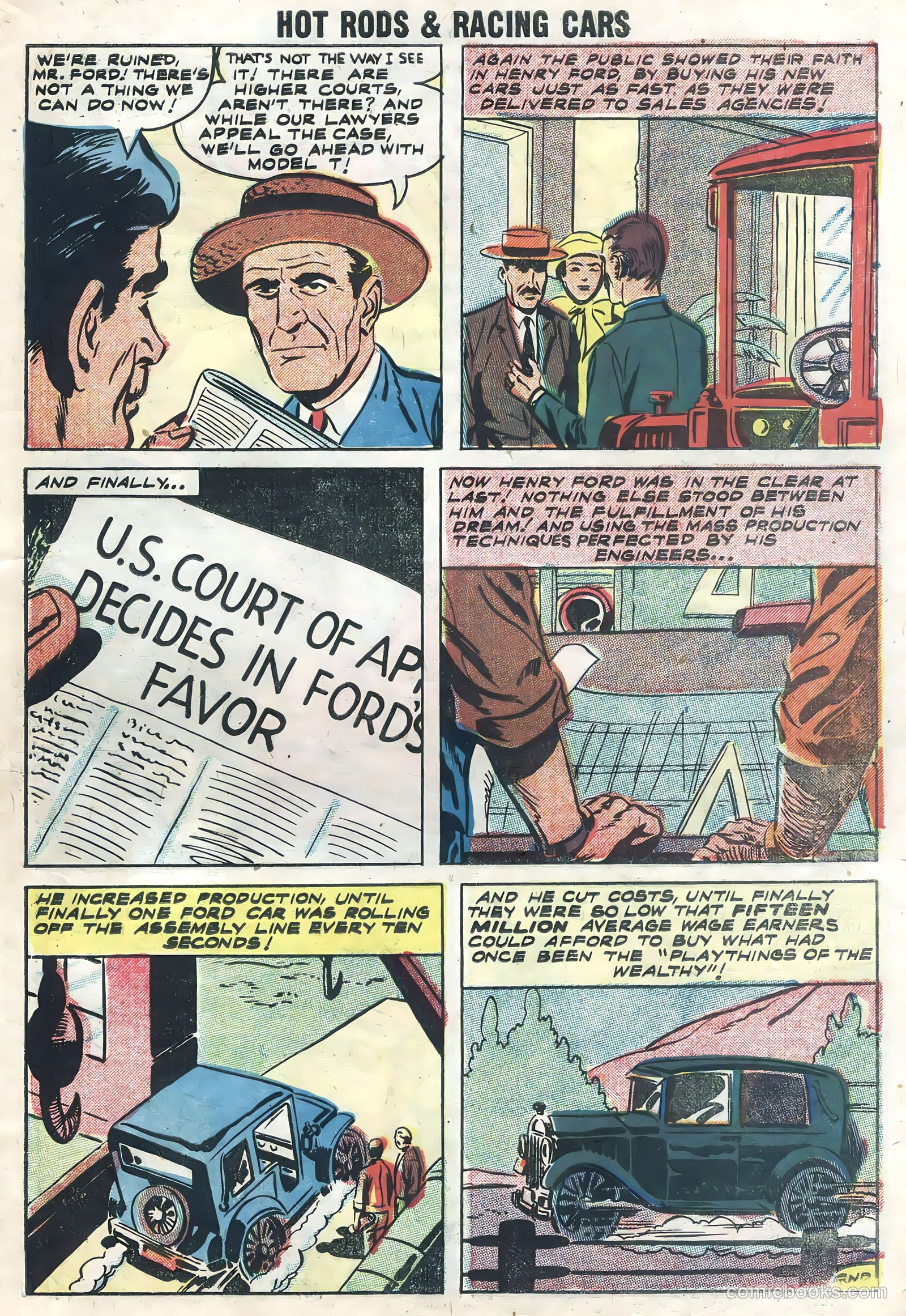 Hot Rods and Racing Cars #37 — page 27 of 36