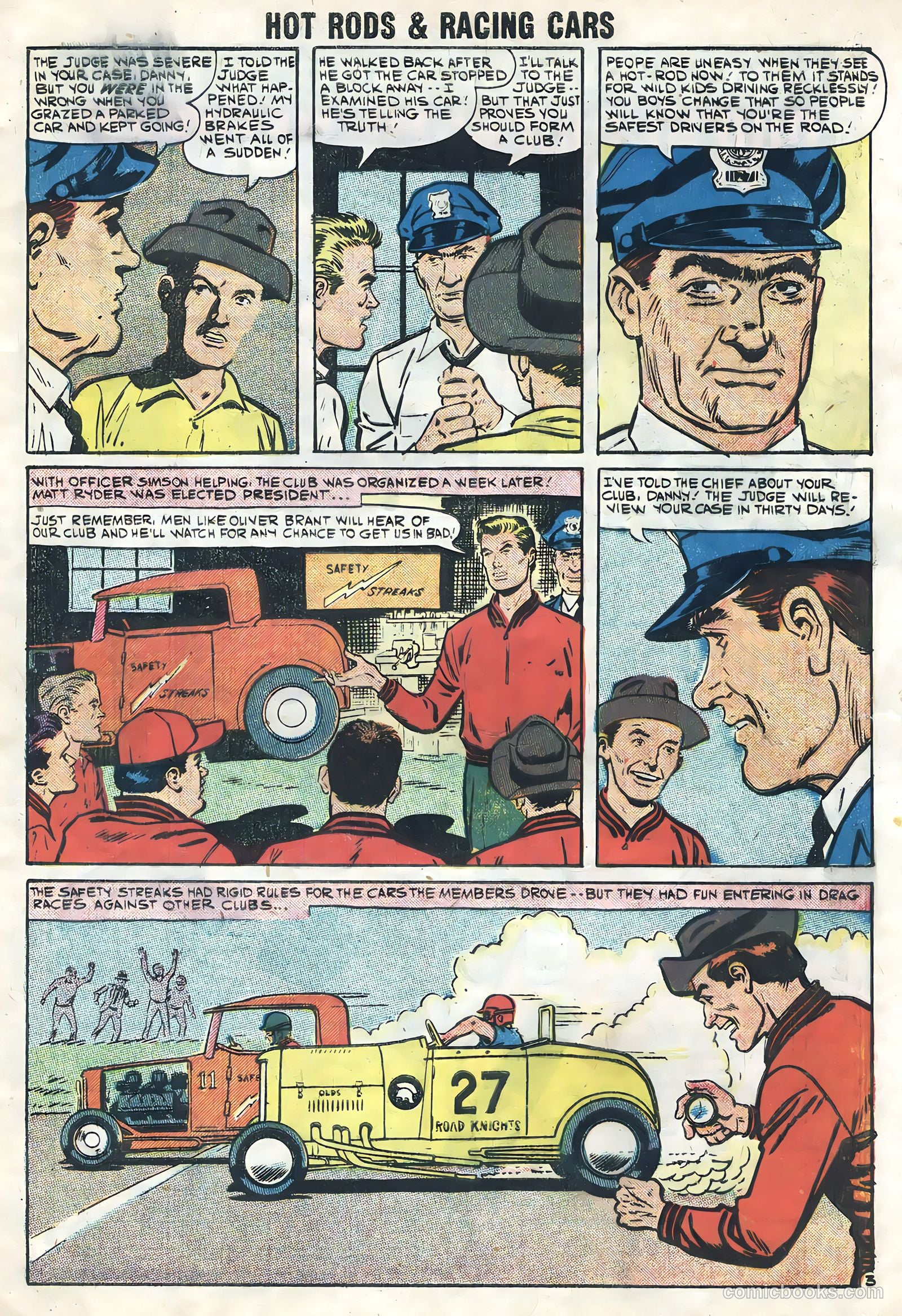 Hot Rods and Racing Cars #38 — page 5 of 36