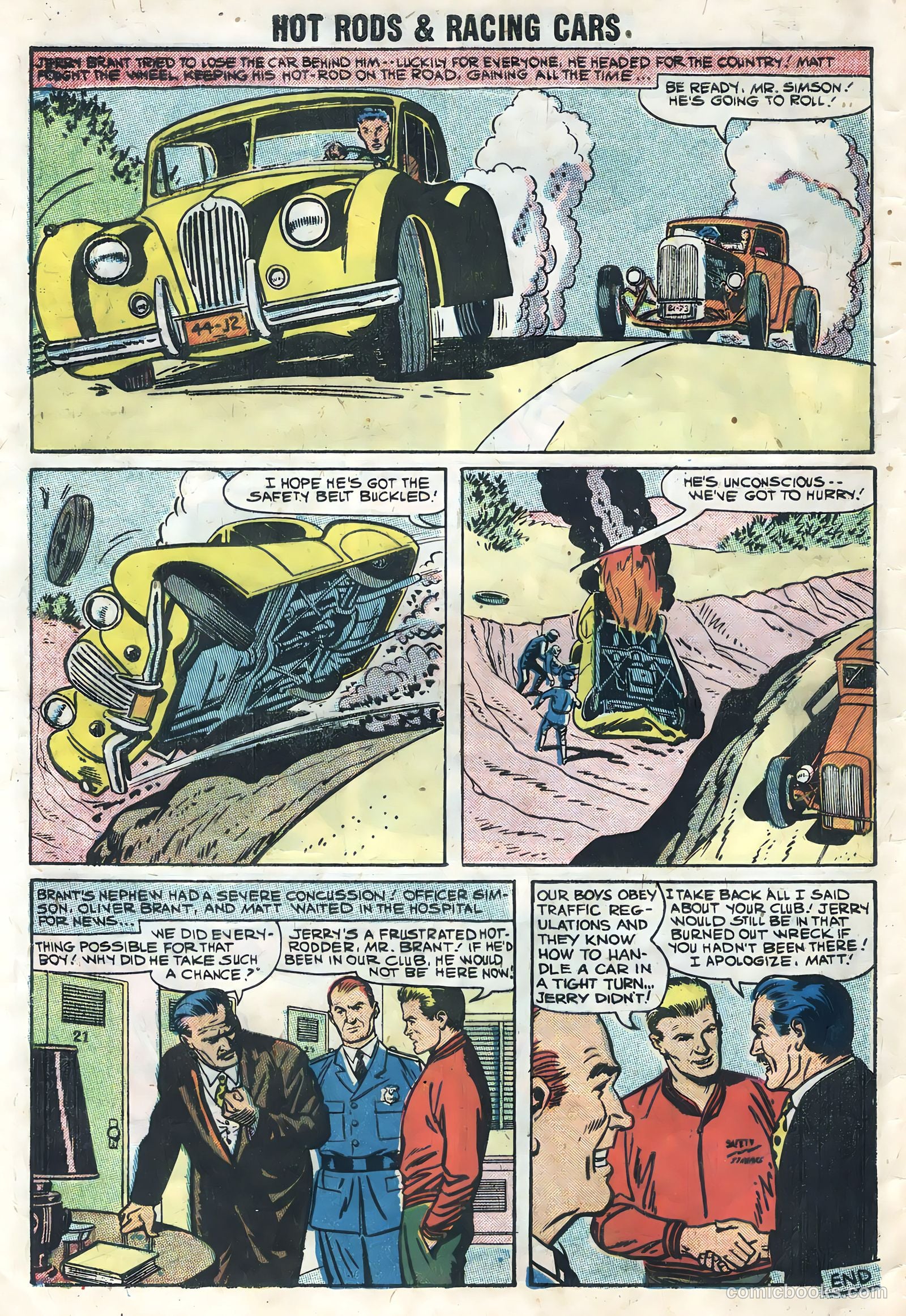 Hot Rods and Racing Cars #38 — page 8 of 36