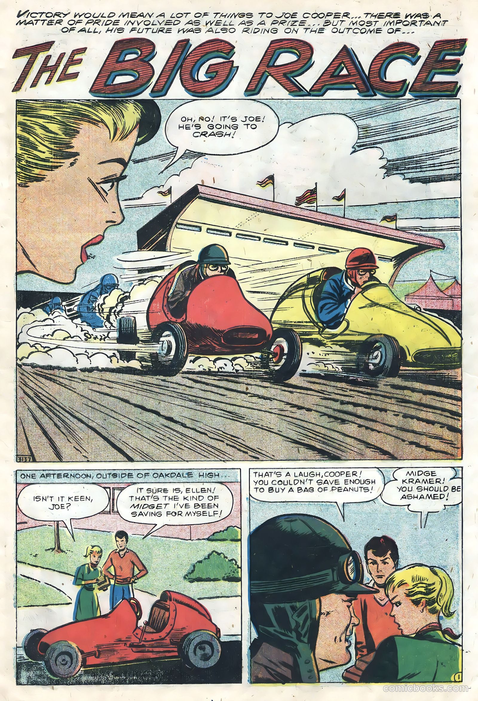 Hot Rods and Racing Cars #38 — page 9 of 36