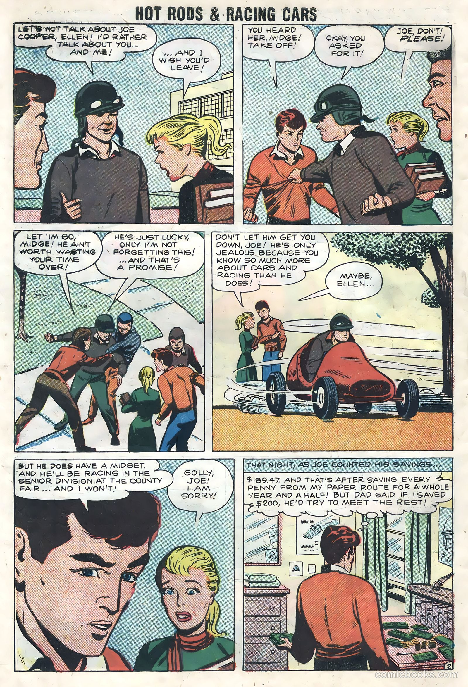 Hot Rods and Racing Cars #38 — page 10 of 36