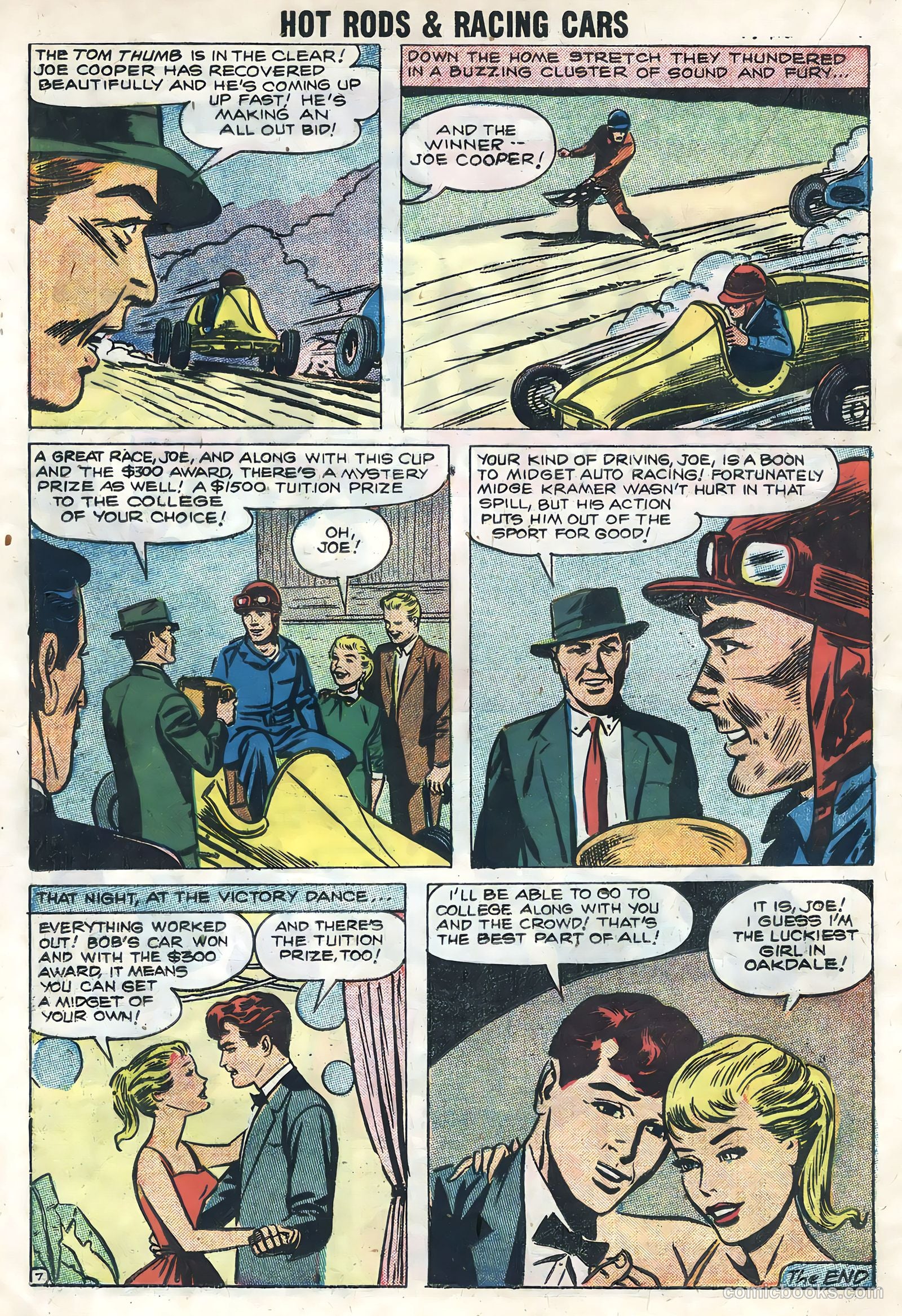 Hot Rods and Racing Cars #38 — page 16 of 36