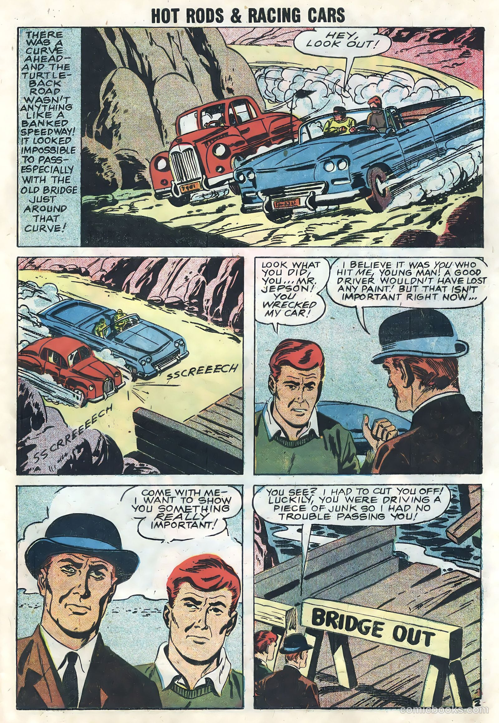 Hot Rods and Racing Cars #38 — page 21 of 36