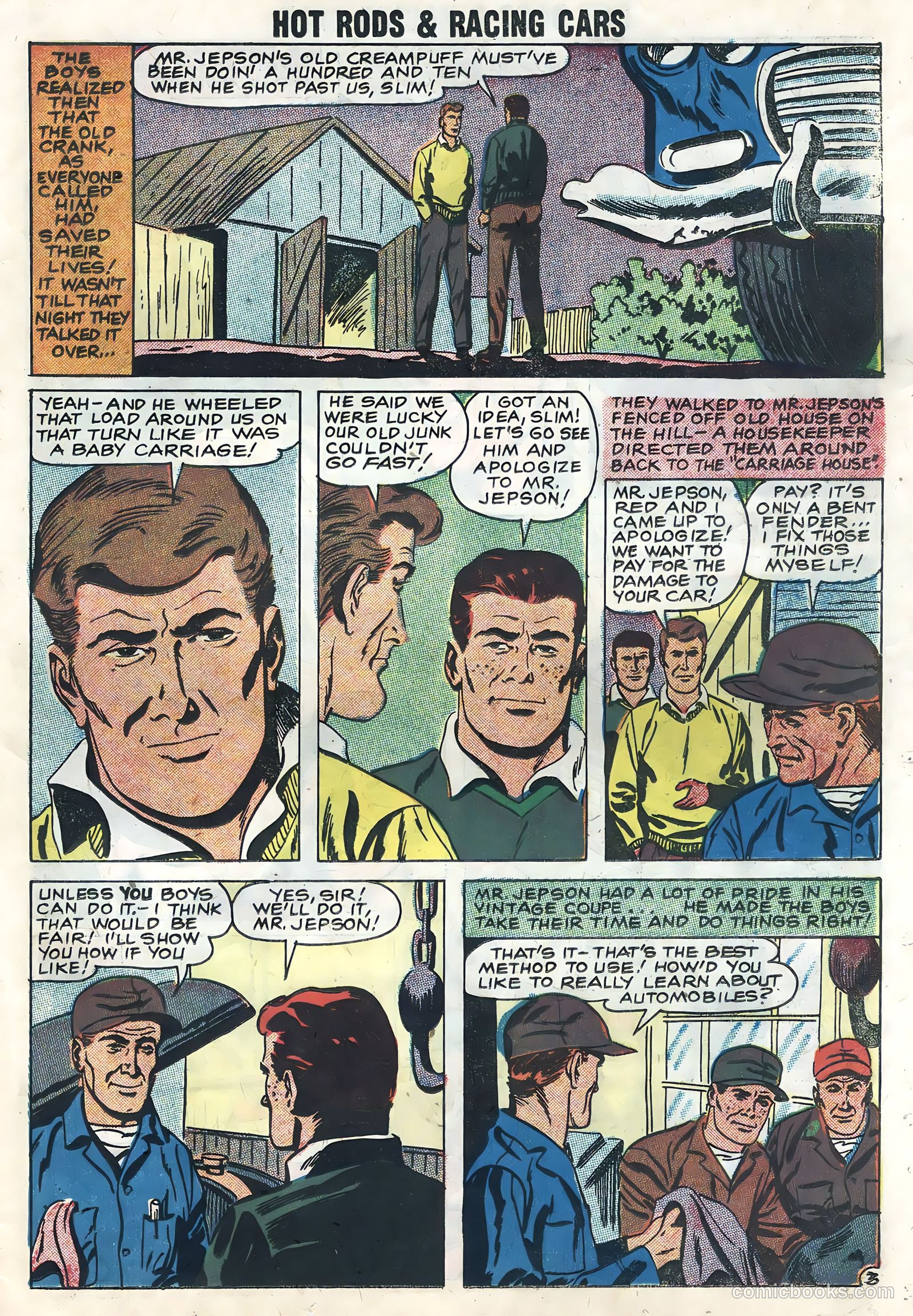 Hot Rods and Racing Cars #38 — page 23 of 36