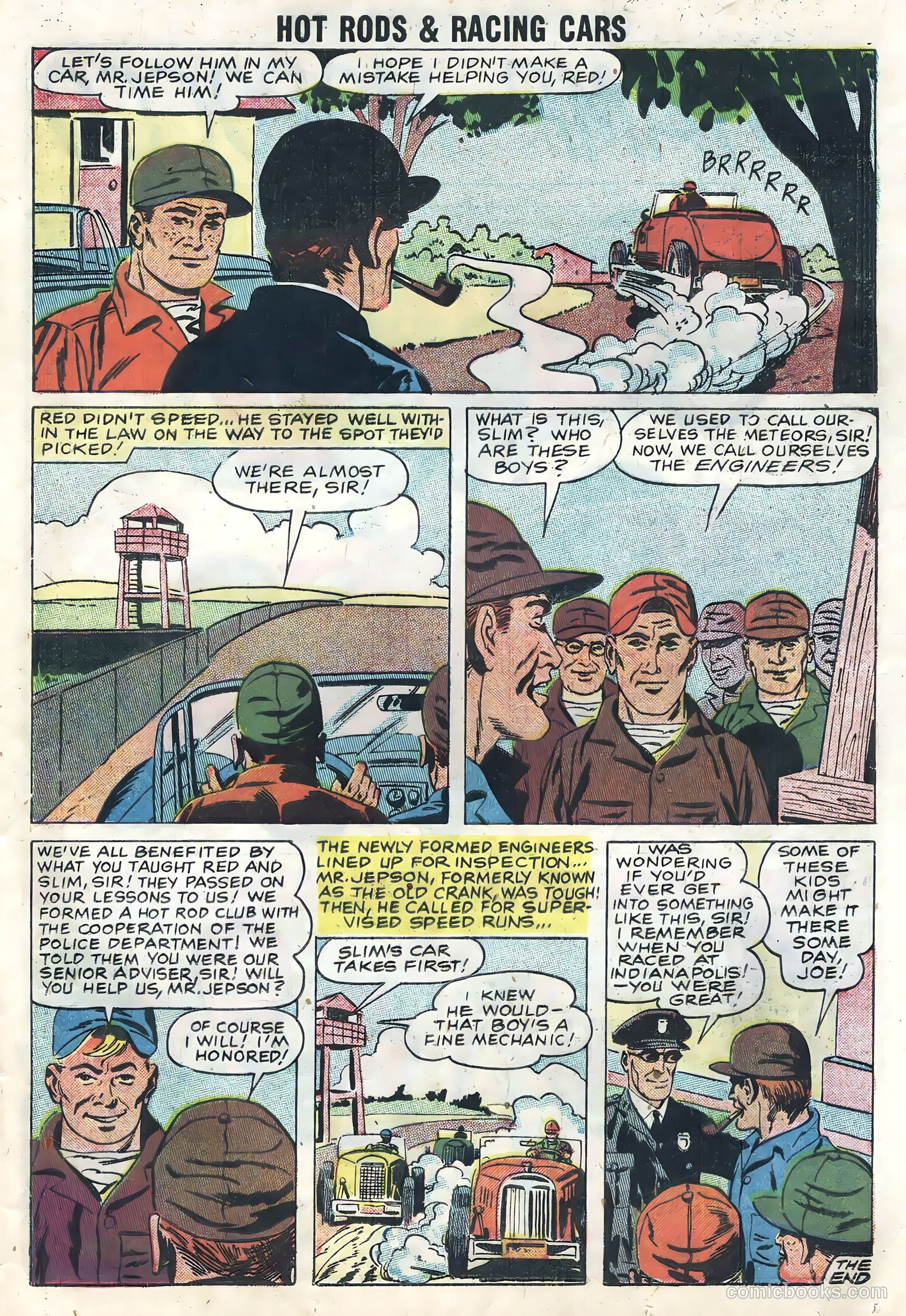 Hot Rods and Racing Cars #38 — page 25 of 36