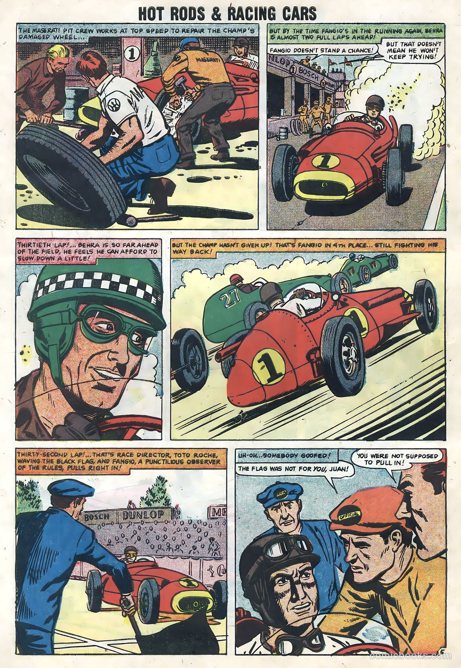 Hot Rods and Racing Cars #38 — page 30 of 36