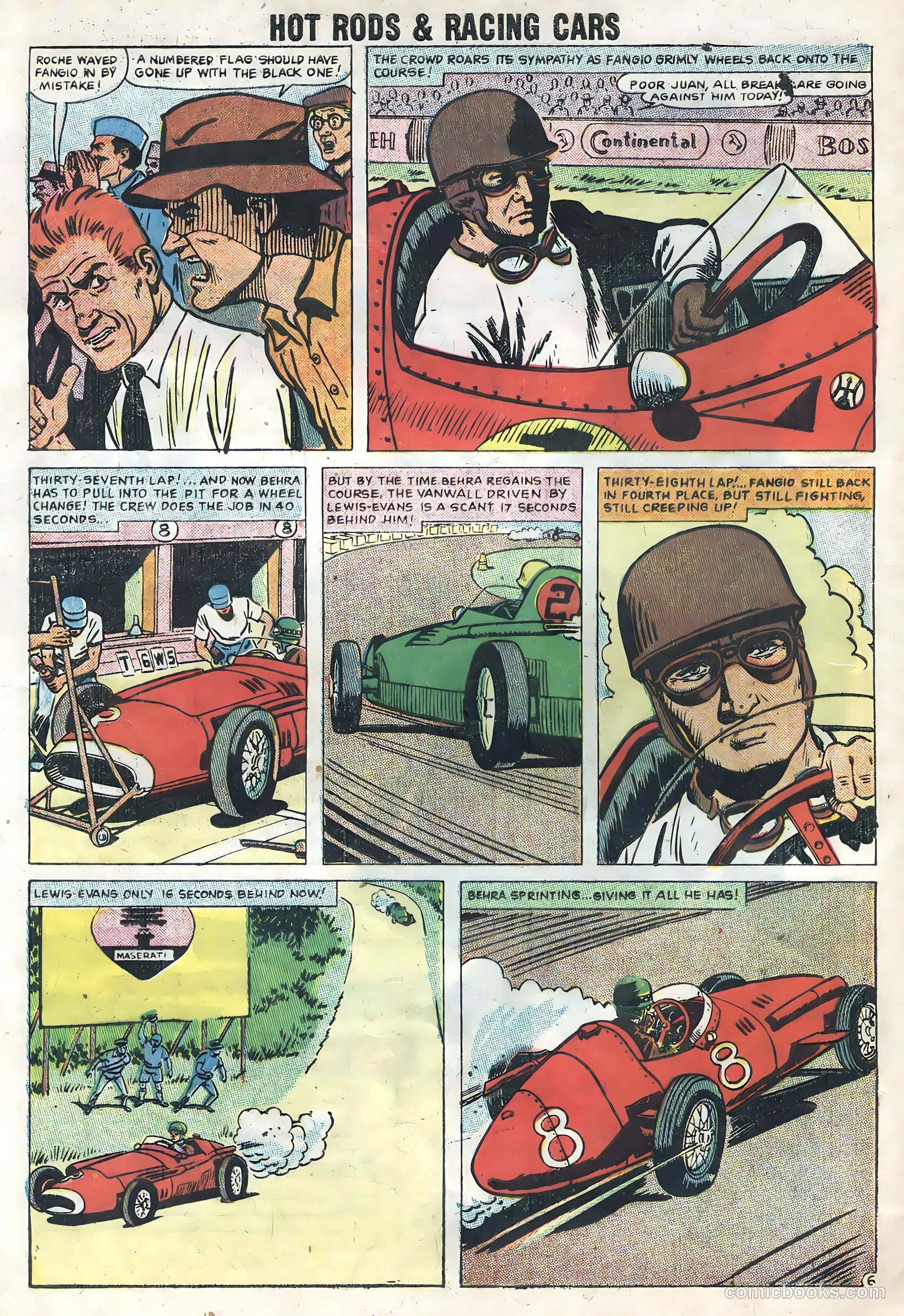 Hot Rods and Racing Cars #38 — page 32 of 36