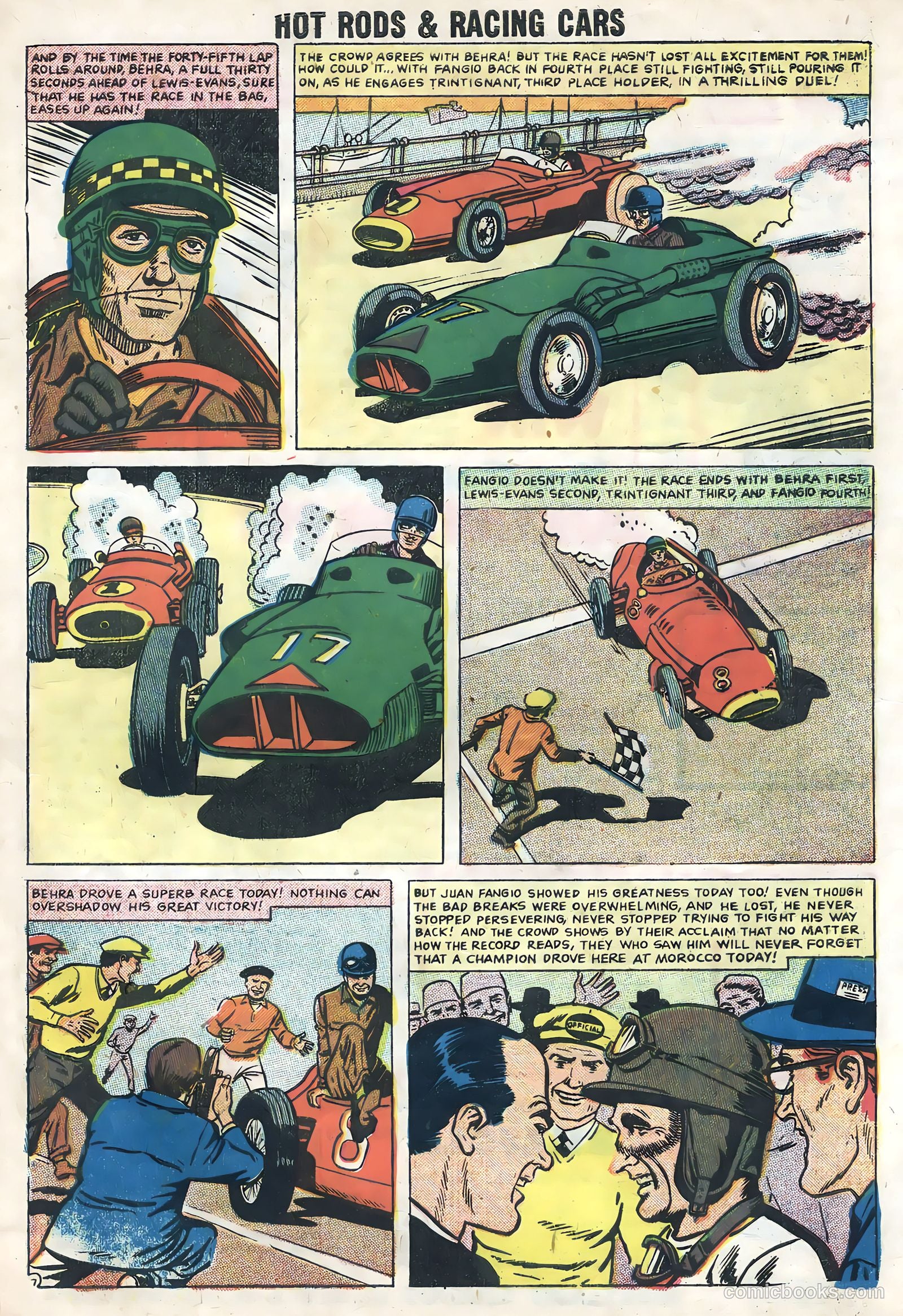 Hot Rods and Racing Cars #38 — page 33 of 36