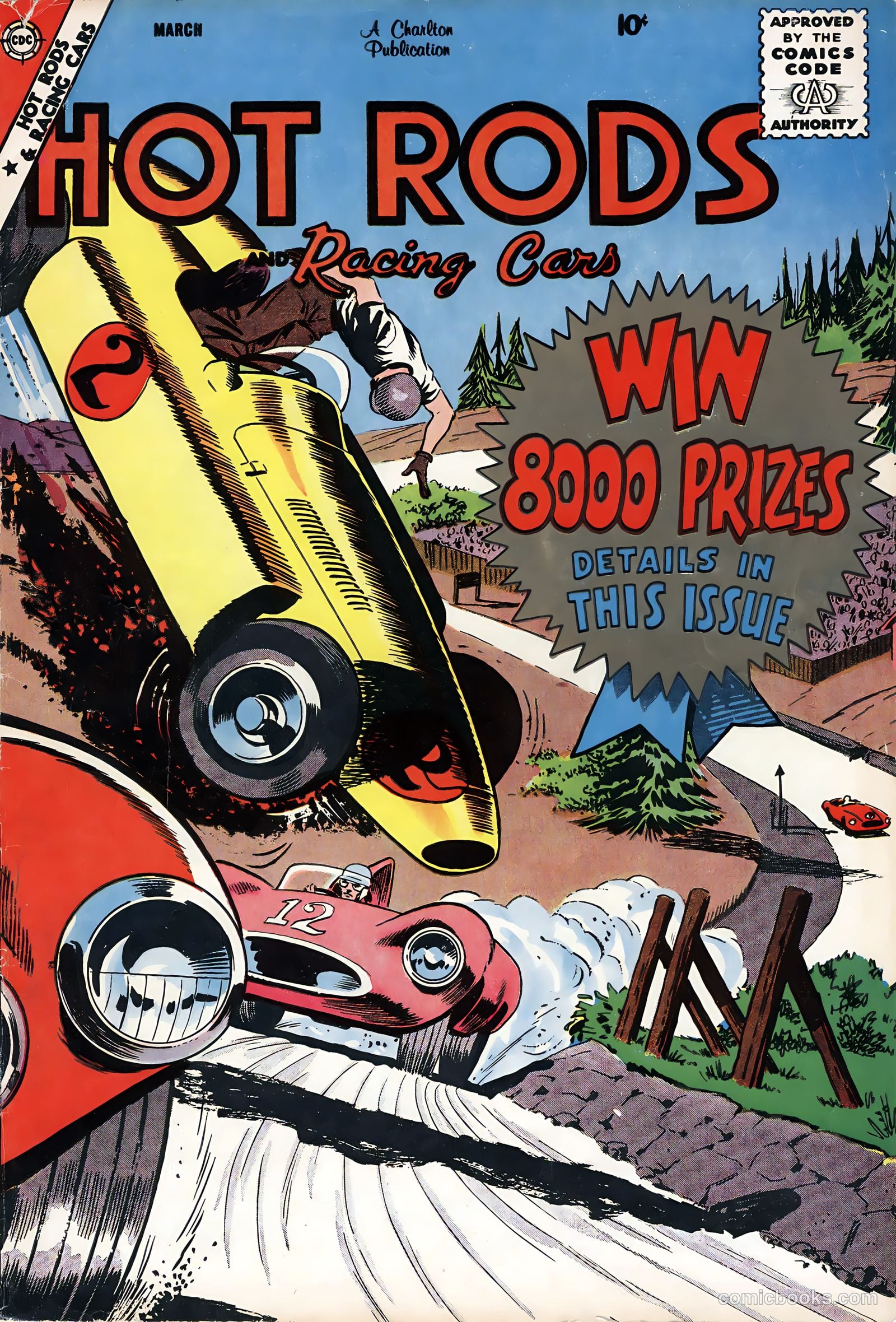 Hot Rods and Racing Cars #39 — page 1 of 35
