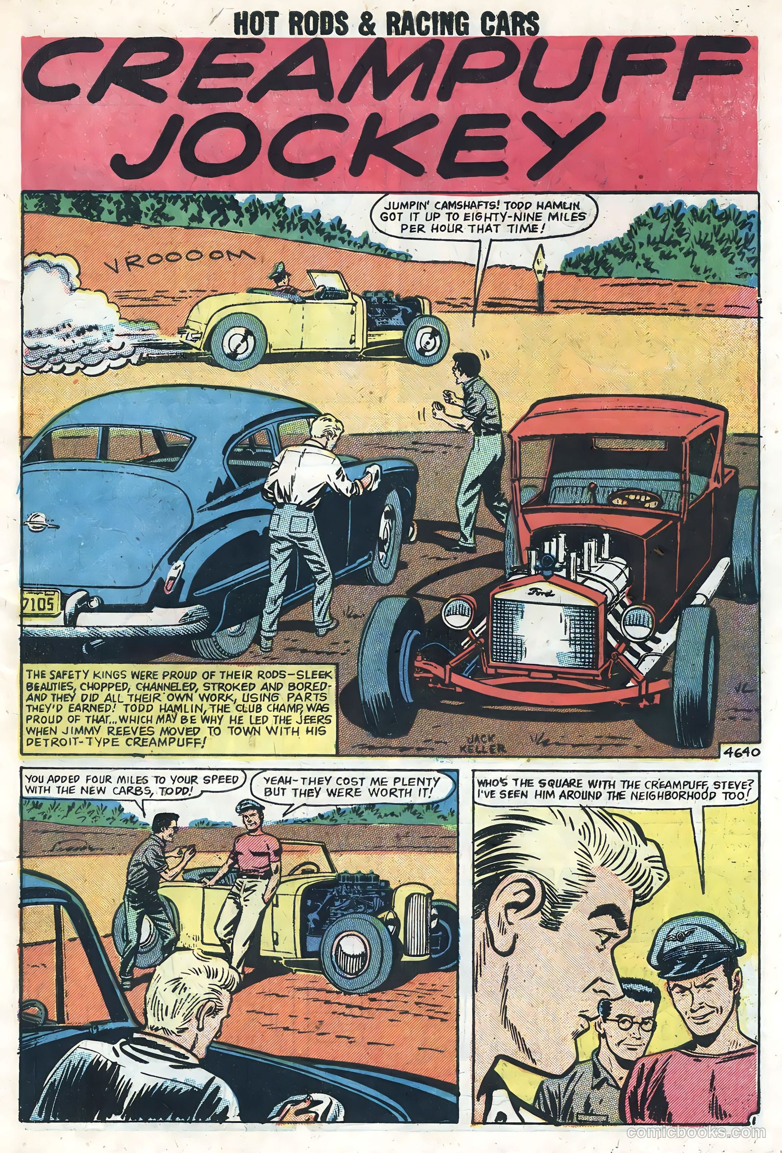 Hot Rods and Racing Cars #39 — page 3 of 35