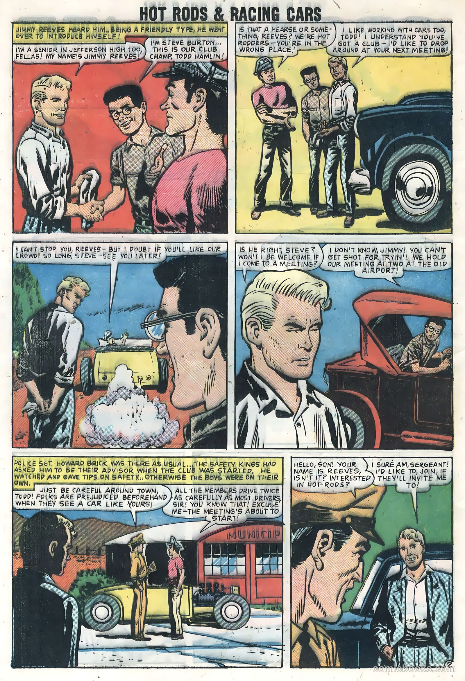 Hot Rods and Racing Cars #39 — page 4 of 35