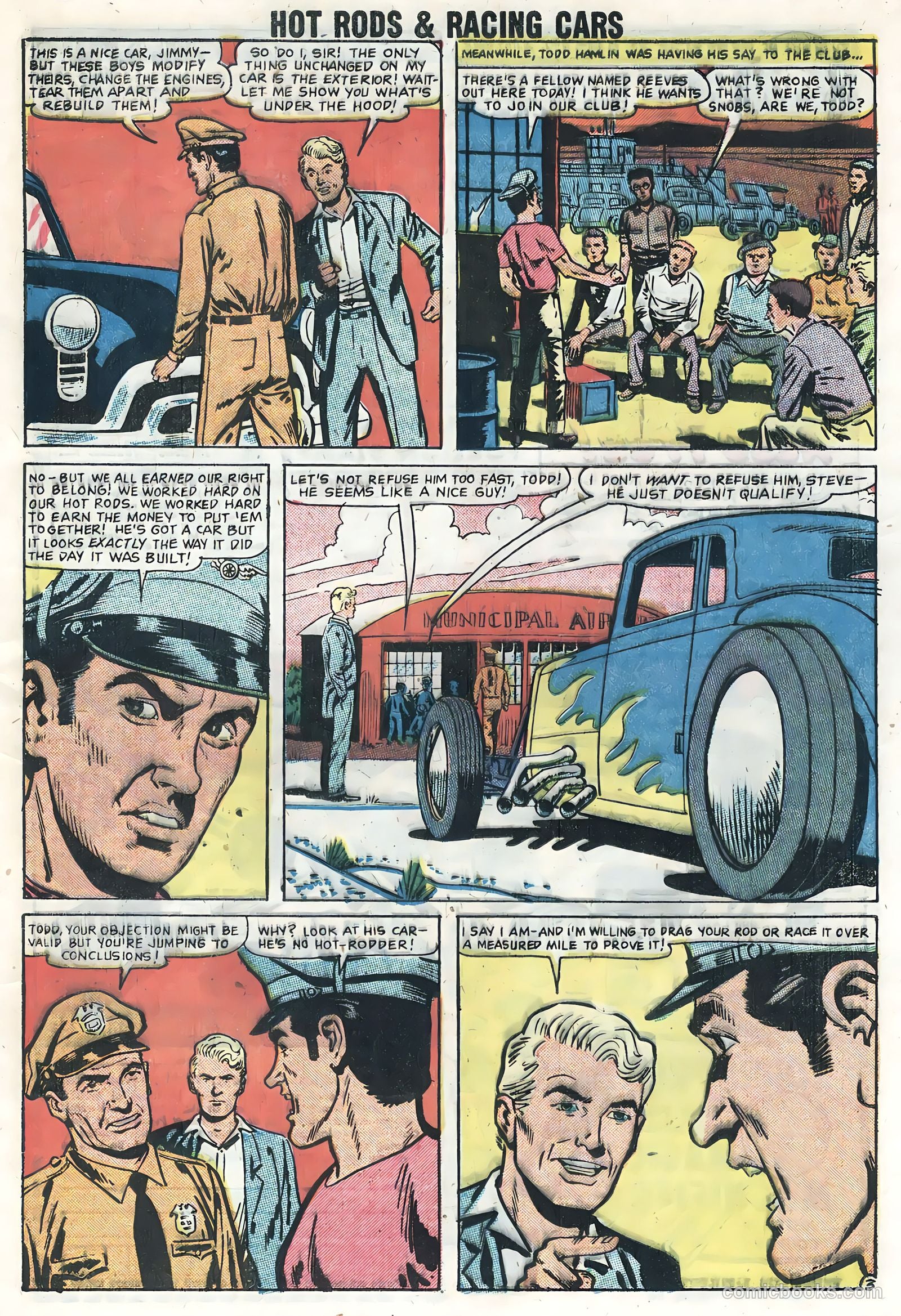 Hot Rods and Racing Cars #39 — page 5 of 35