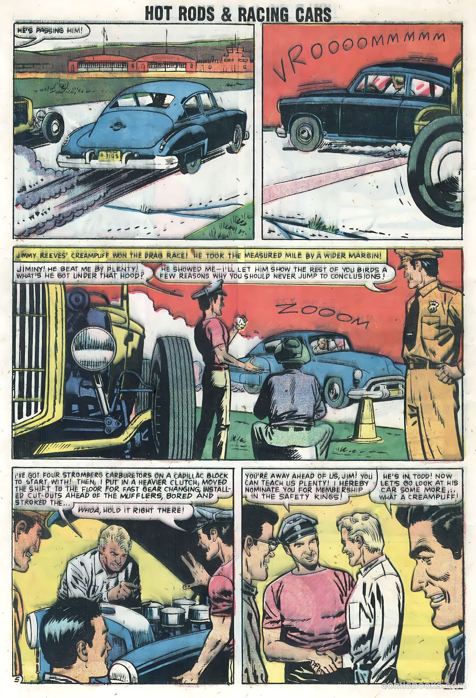 Hot Rods and Racing Cars #39 — page 8 of 35