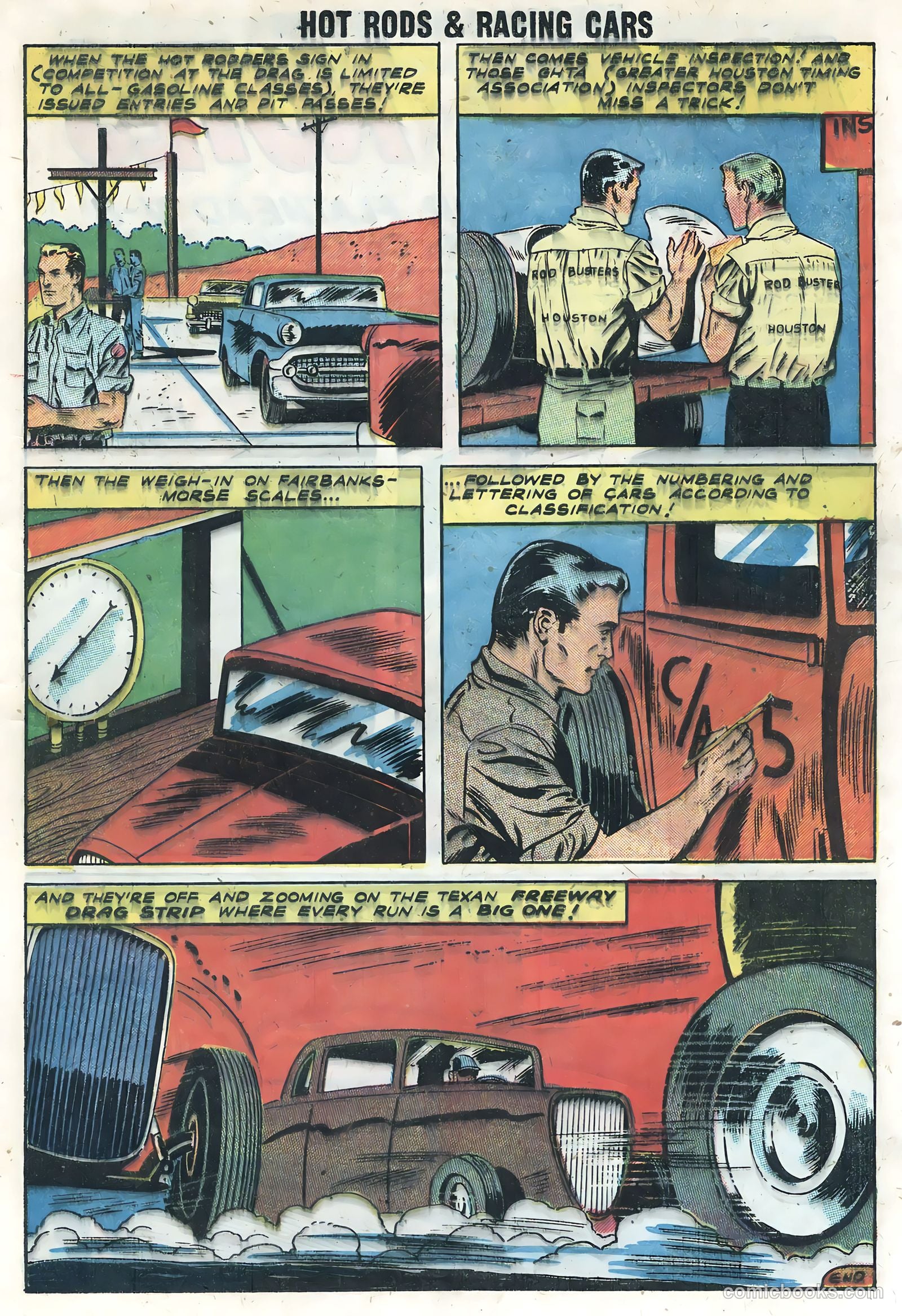 Hot Rods and Racing Cars #39 — page 12 of 35