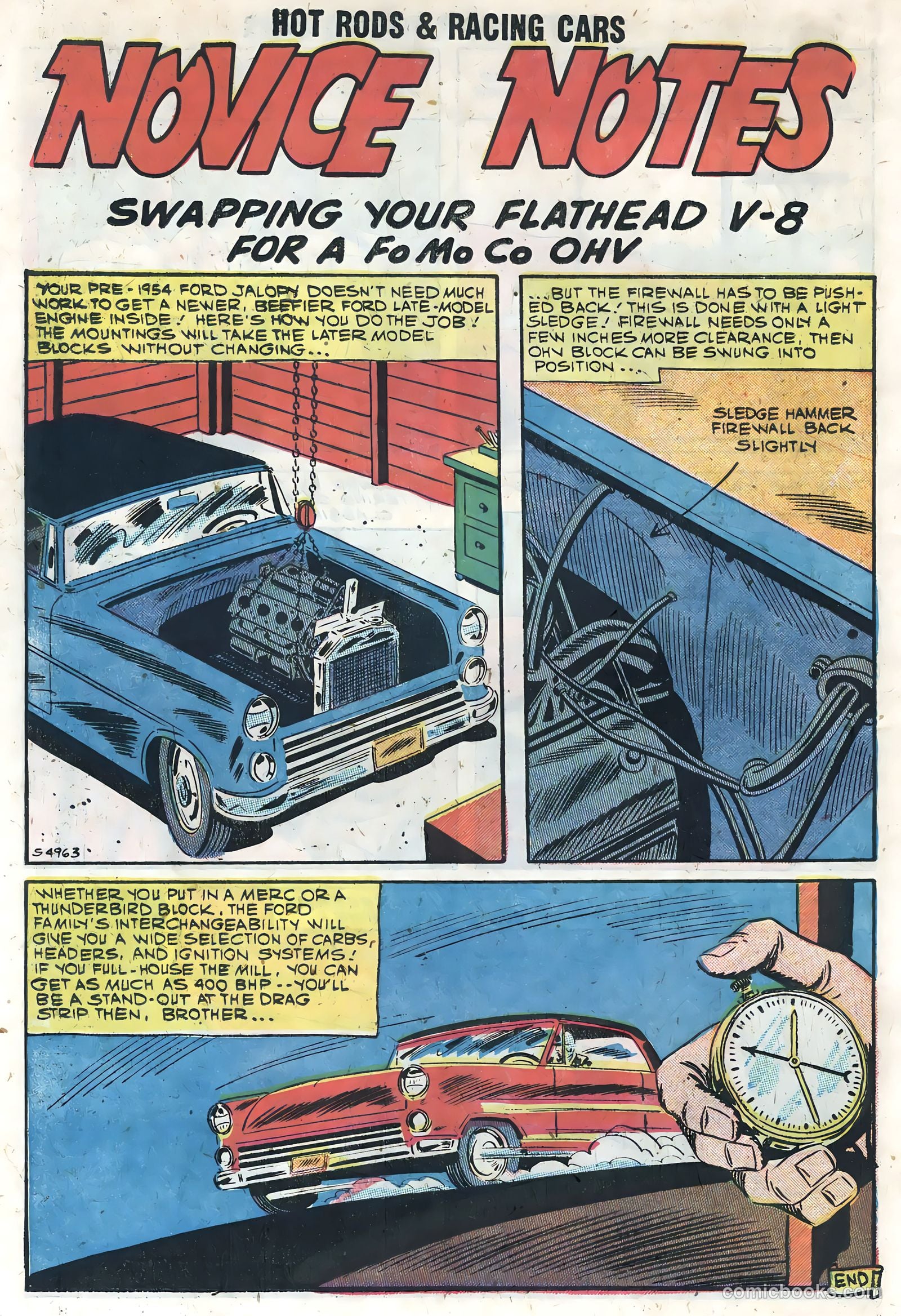 Hot Rods and Racing Cars #39 — page 13 of 35