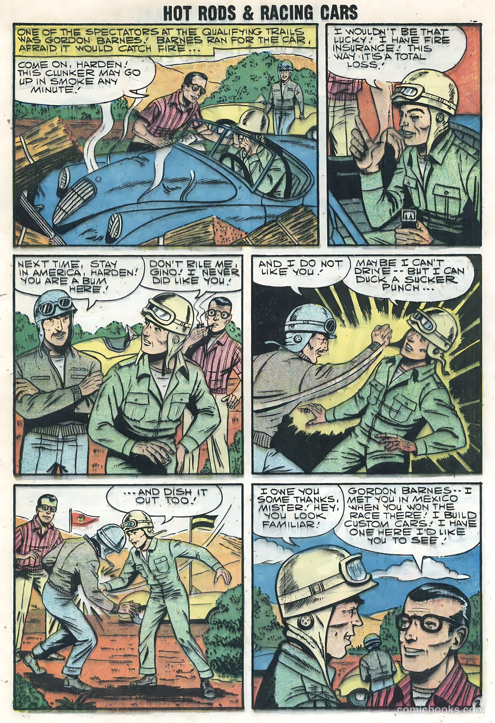 Hot Rods and Racing Cars #39 — page 16 of 35