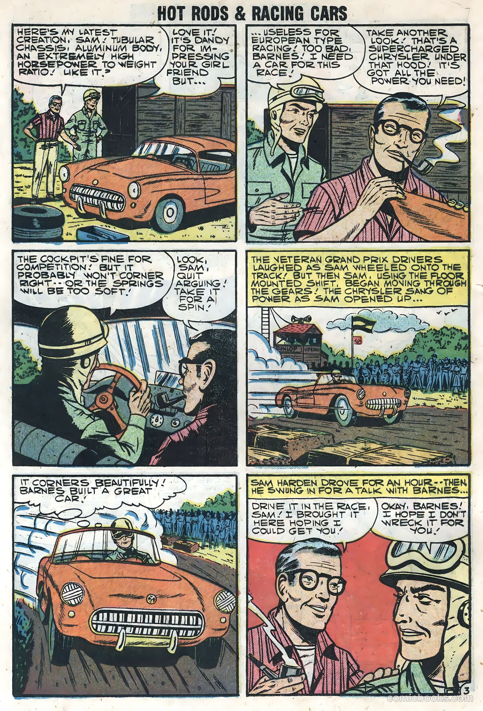 Hot Rods and Racing Cars #39 — page 17 of 35