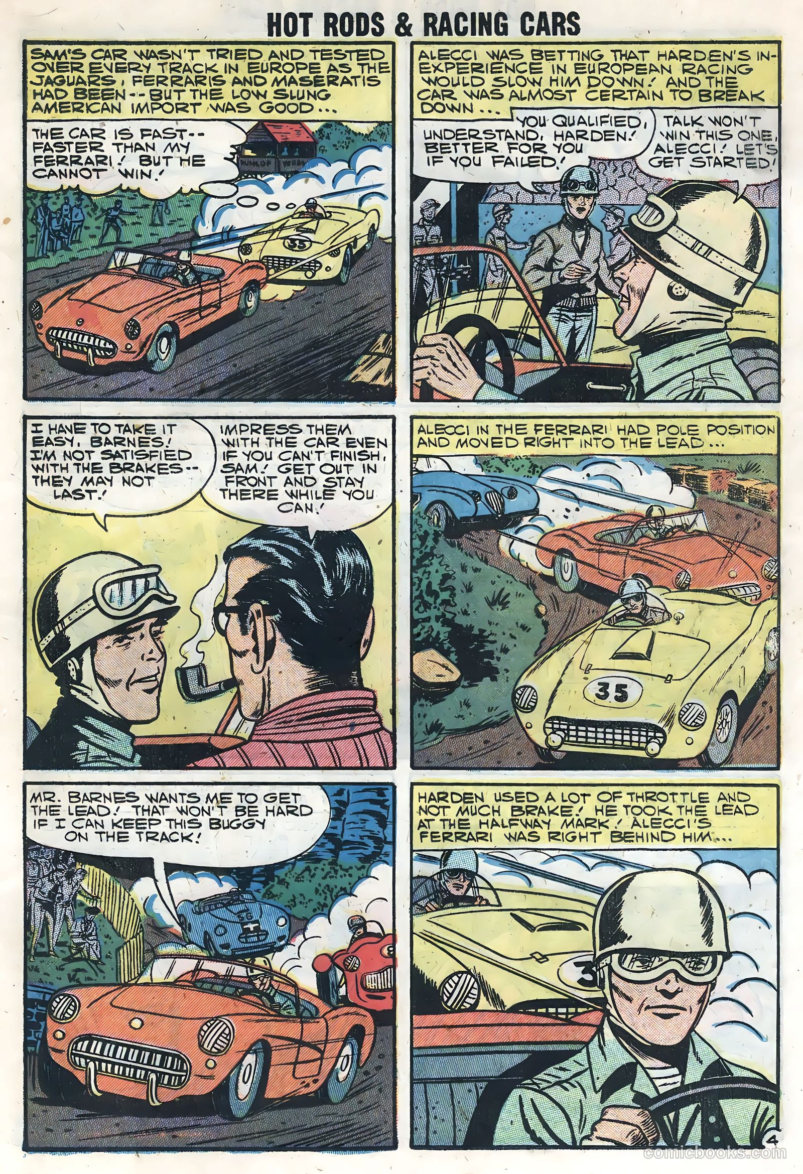 Hot Rods and Racing Cars #39 — page 18 of 35