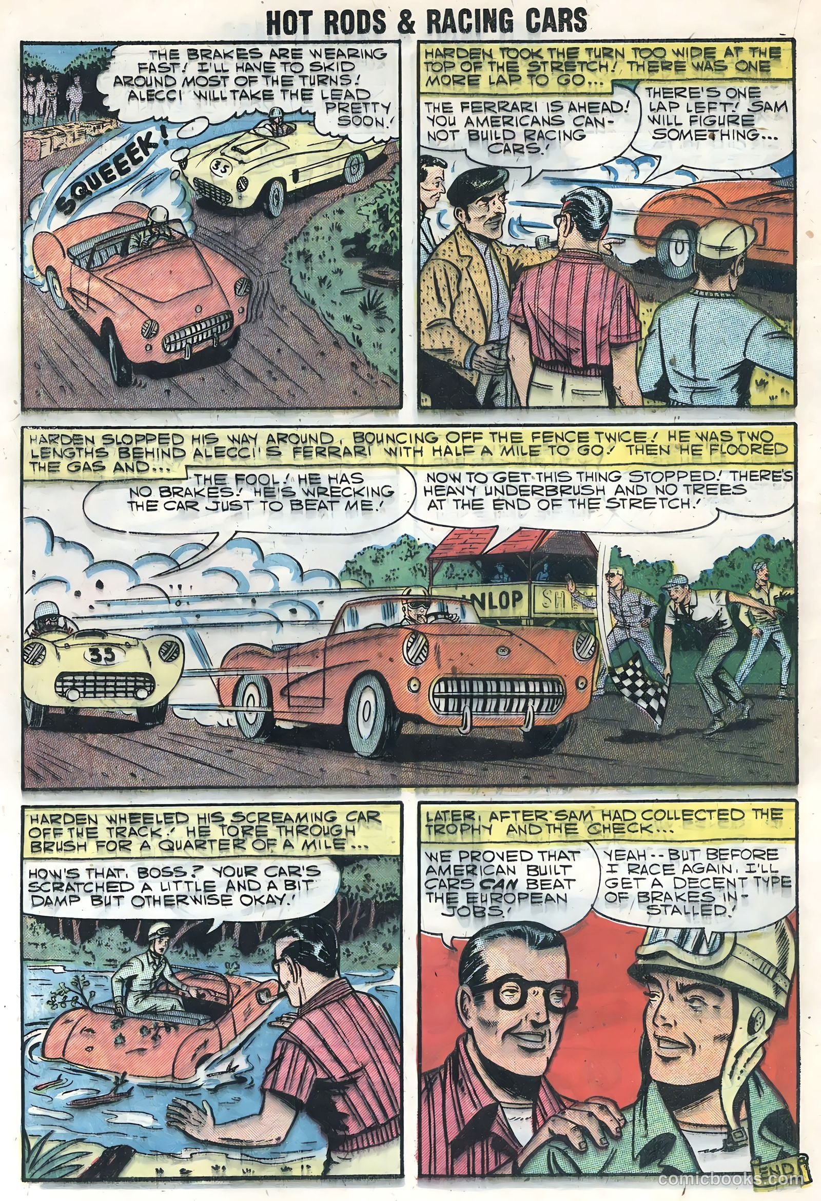Hot Rods and Racing Cars #39 — page 19 of 35