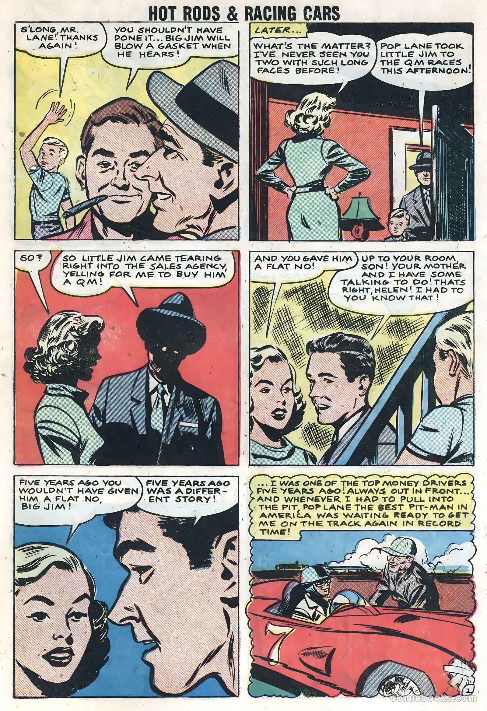 Hot Rods and Racing Cars #39 — page 22 of 35