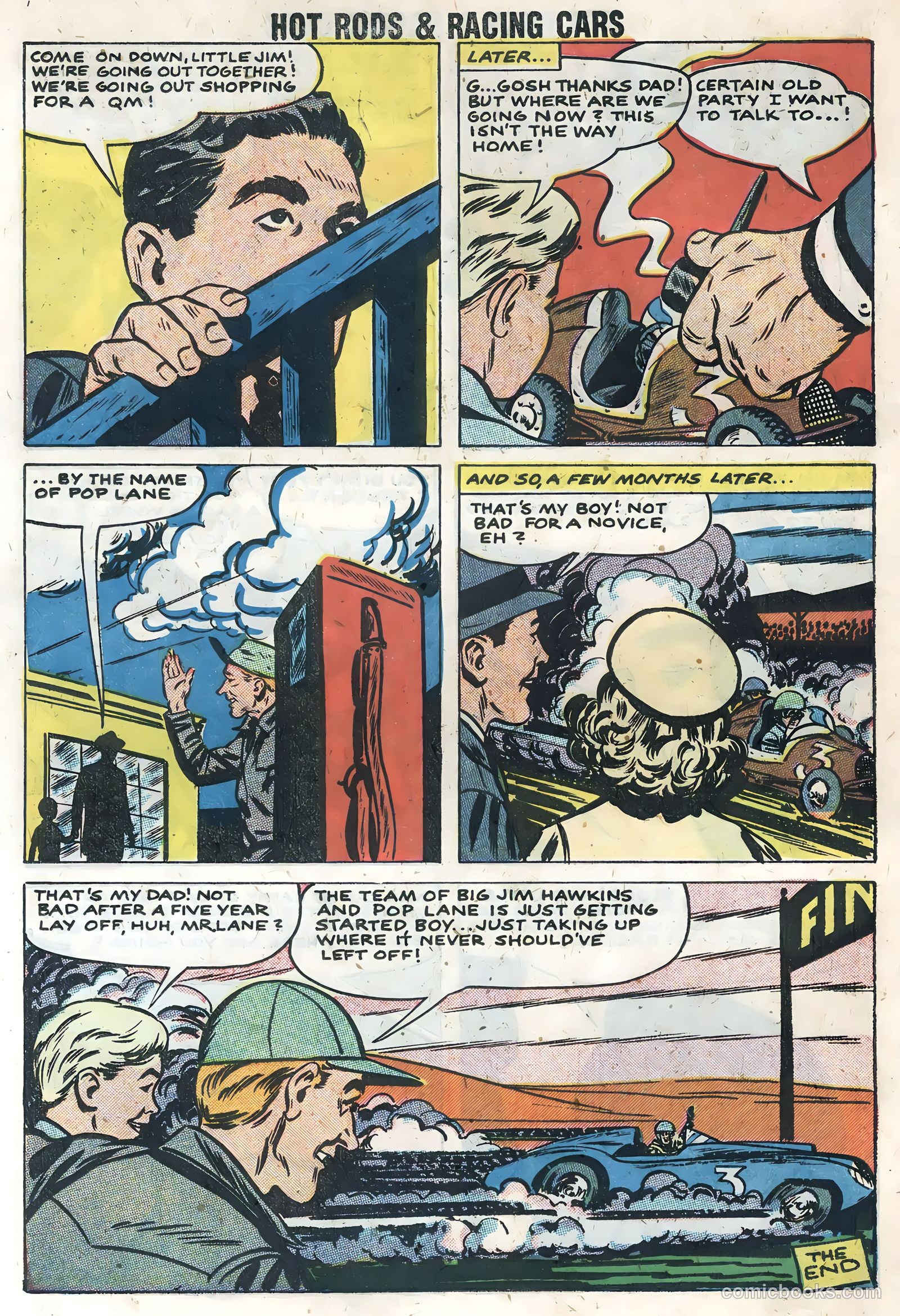 Hot Rods and Racing Cars #39 — page 25 of 35