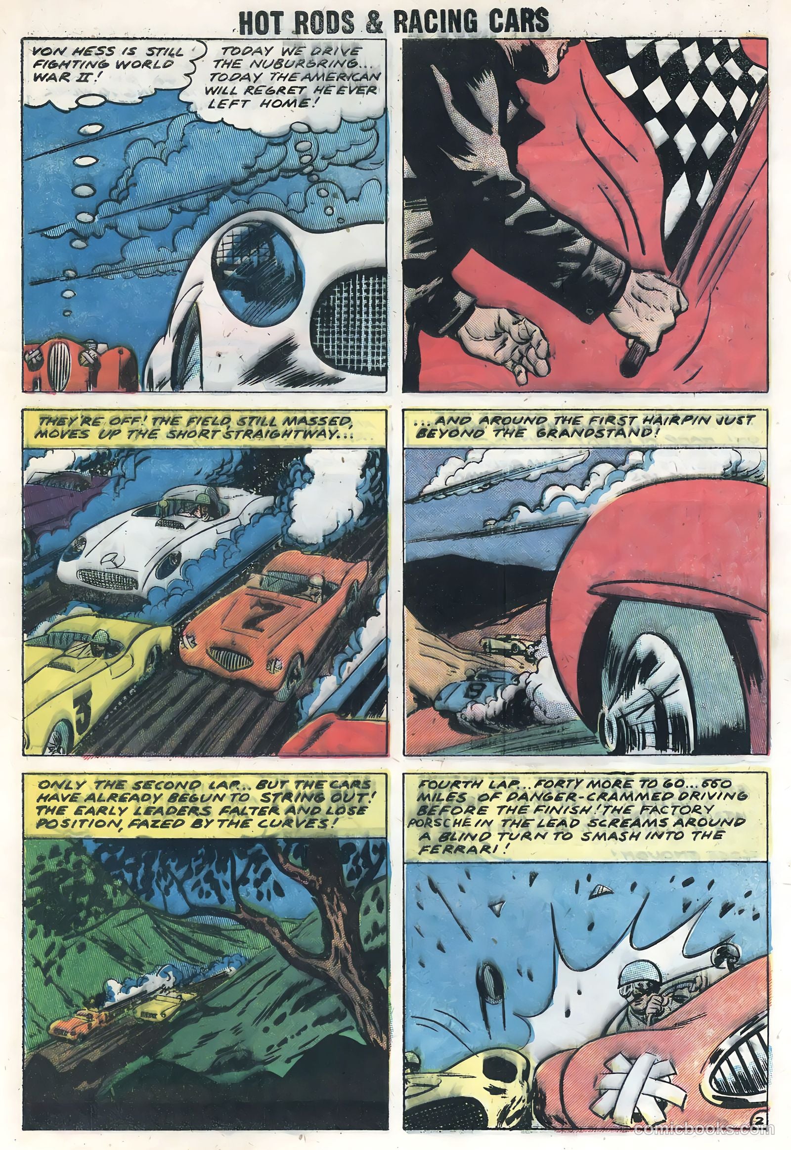 Hot Rods and Racing Cars #39 — page 28 of 35