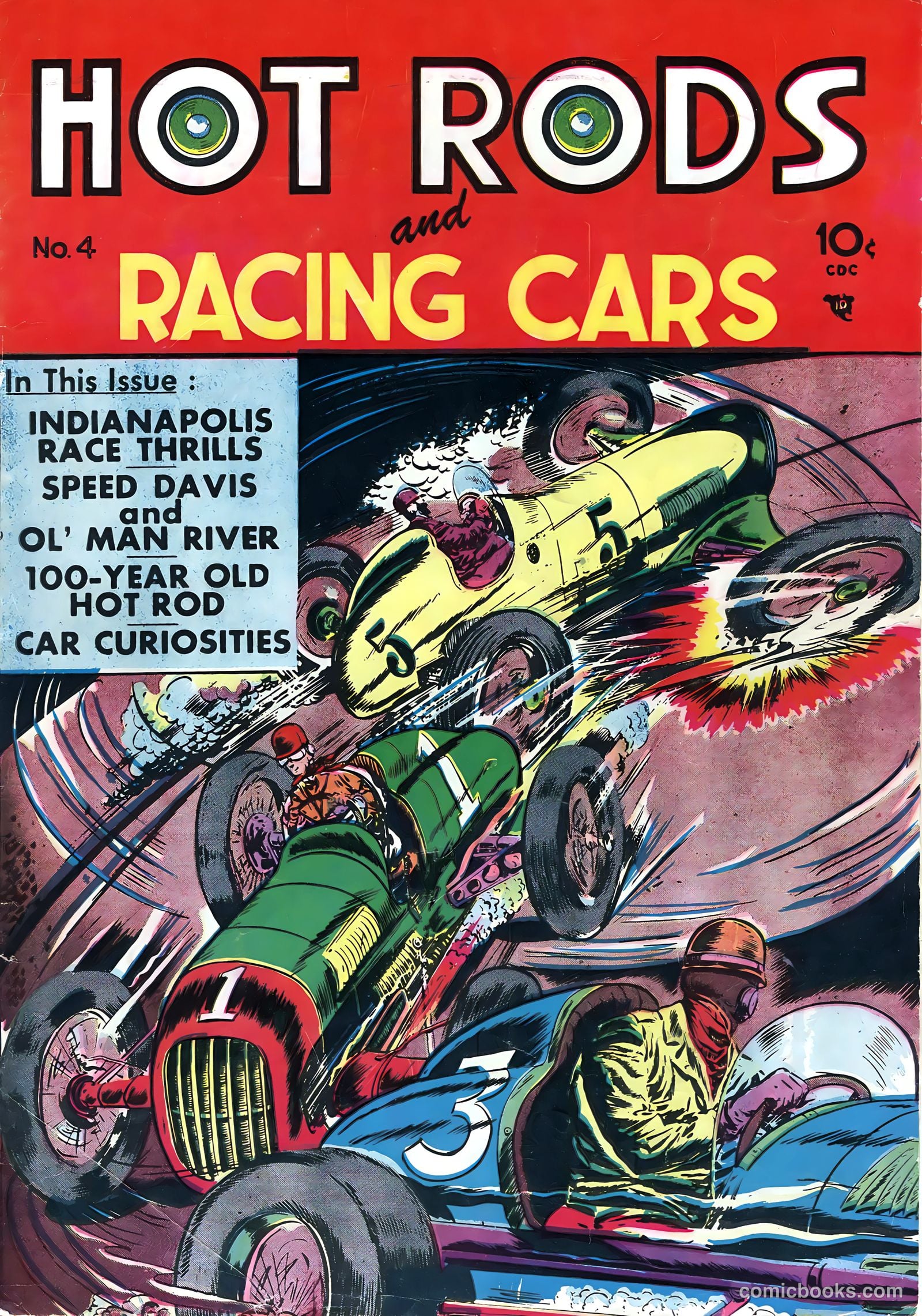 Hot Rods and Racing Cars #4 — page 1 of 36